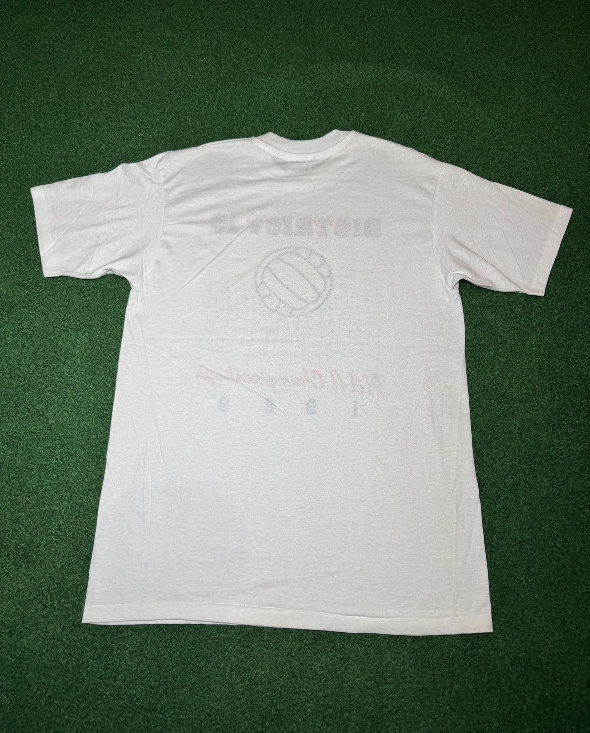 Vintage Volleyball Championship Vtg 80s Piaa M/L 20.5x30 T Shirt Size US L / EU 52-54 / 3 - 4 Thumbnail