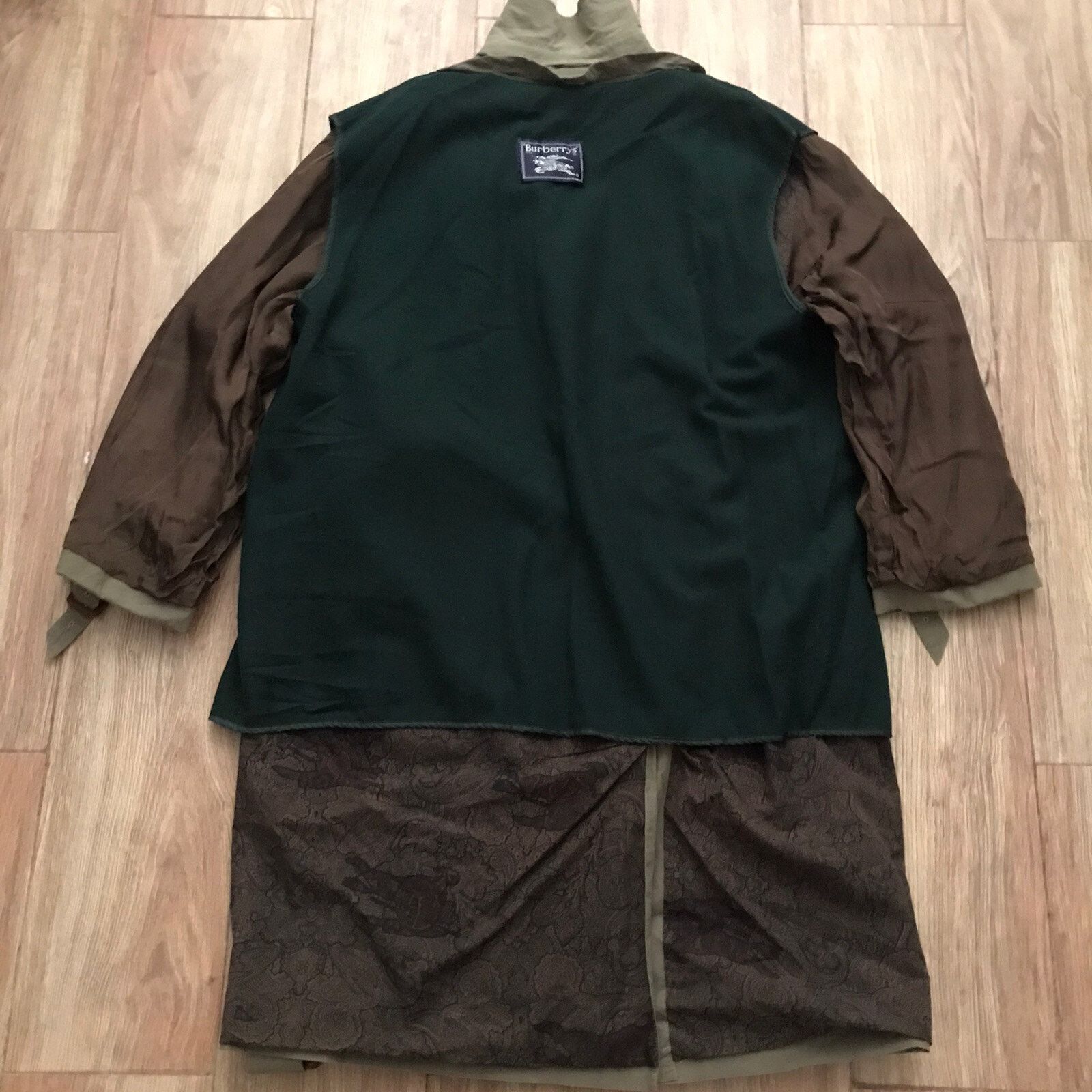 Burberry Burberry's Trench Coat NOVA CHECK VINTAGE overcoat KHAKI Size US L / EU 52-54 / 3 - 4 Thumbnail
