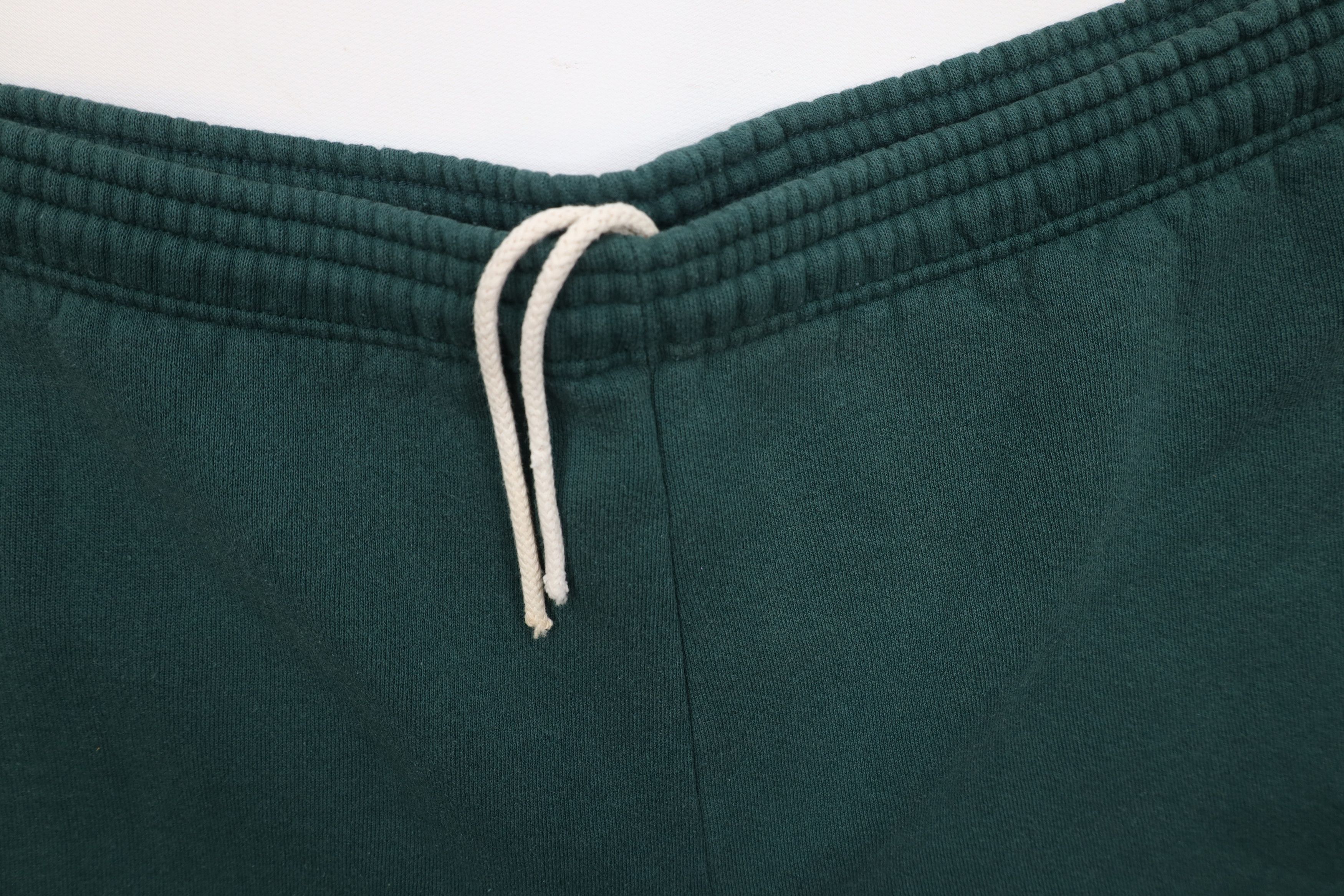 Vintage Vintage 90s Streetwear Cuffed Sweatpants Joggers Green USA Size US 40 / EU 56 - 5 Thumbnail