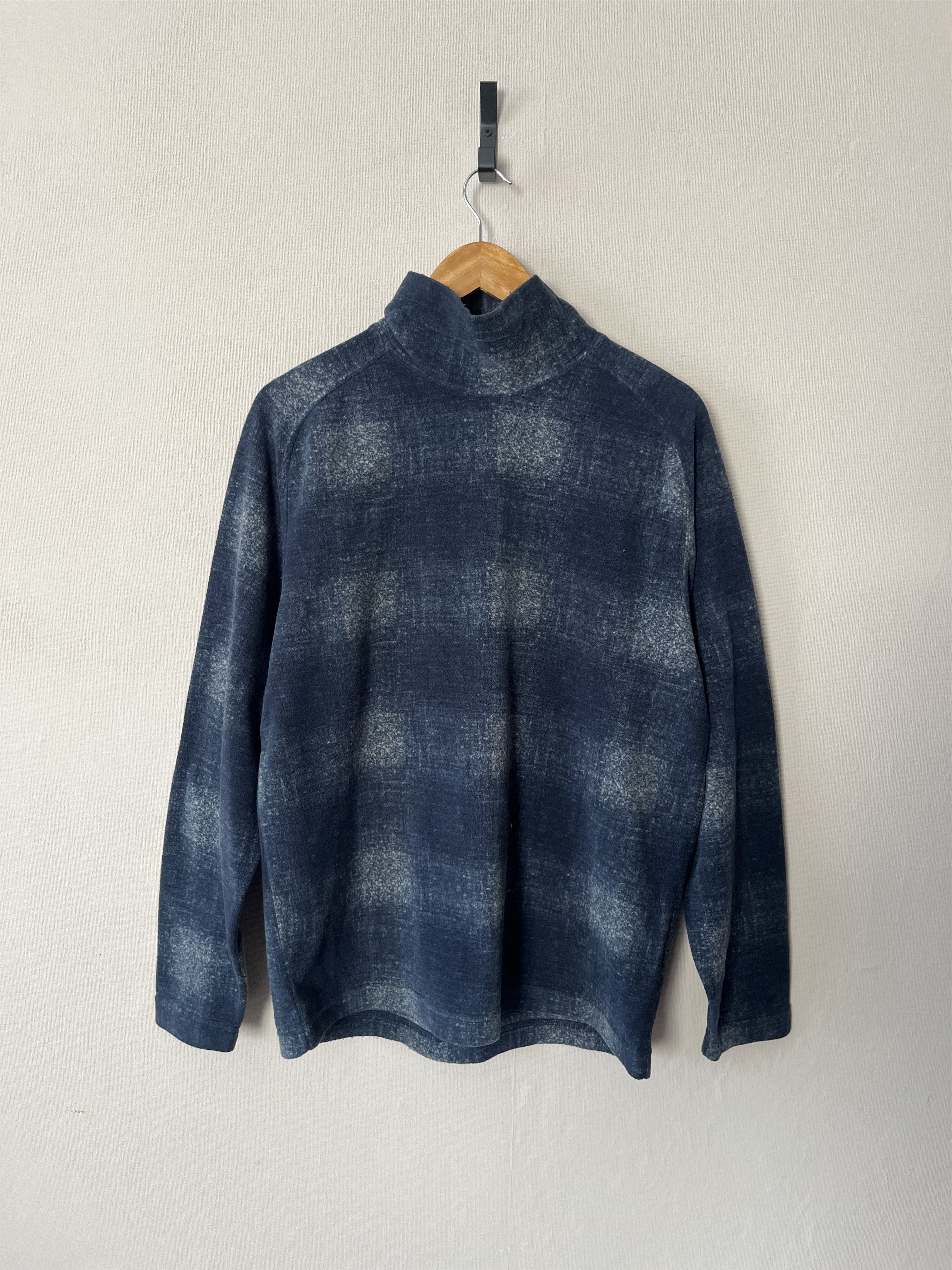 Ermenegildo Zegna Zegna Sport Blue Check Fleece Lightweight Sweatshirt Size US M / EU 48-50 / 2 - 1 Thumbnail