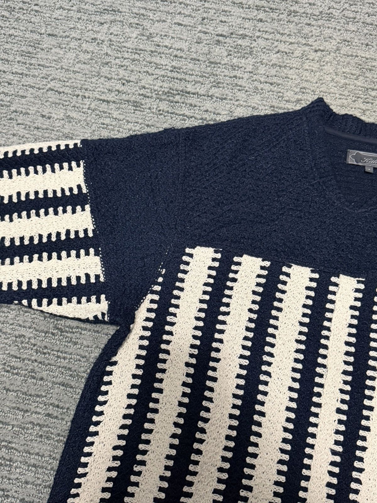 Kith Kith Long Sleeve Crochet Malik Jersey Nocturnal Size Small Size US S / EU 44-46 / 1 - 3 Thumbnail
