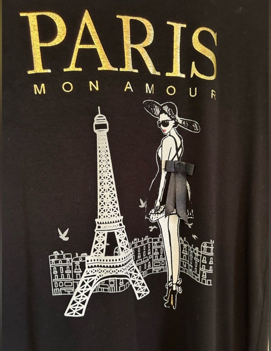 Other Stylish shortsleeved Black T shirt Size M / US 6-8 / IT 42-44 - 3 Thumbnail