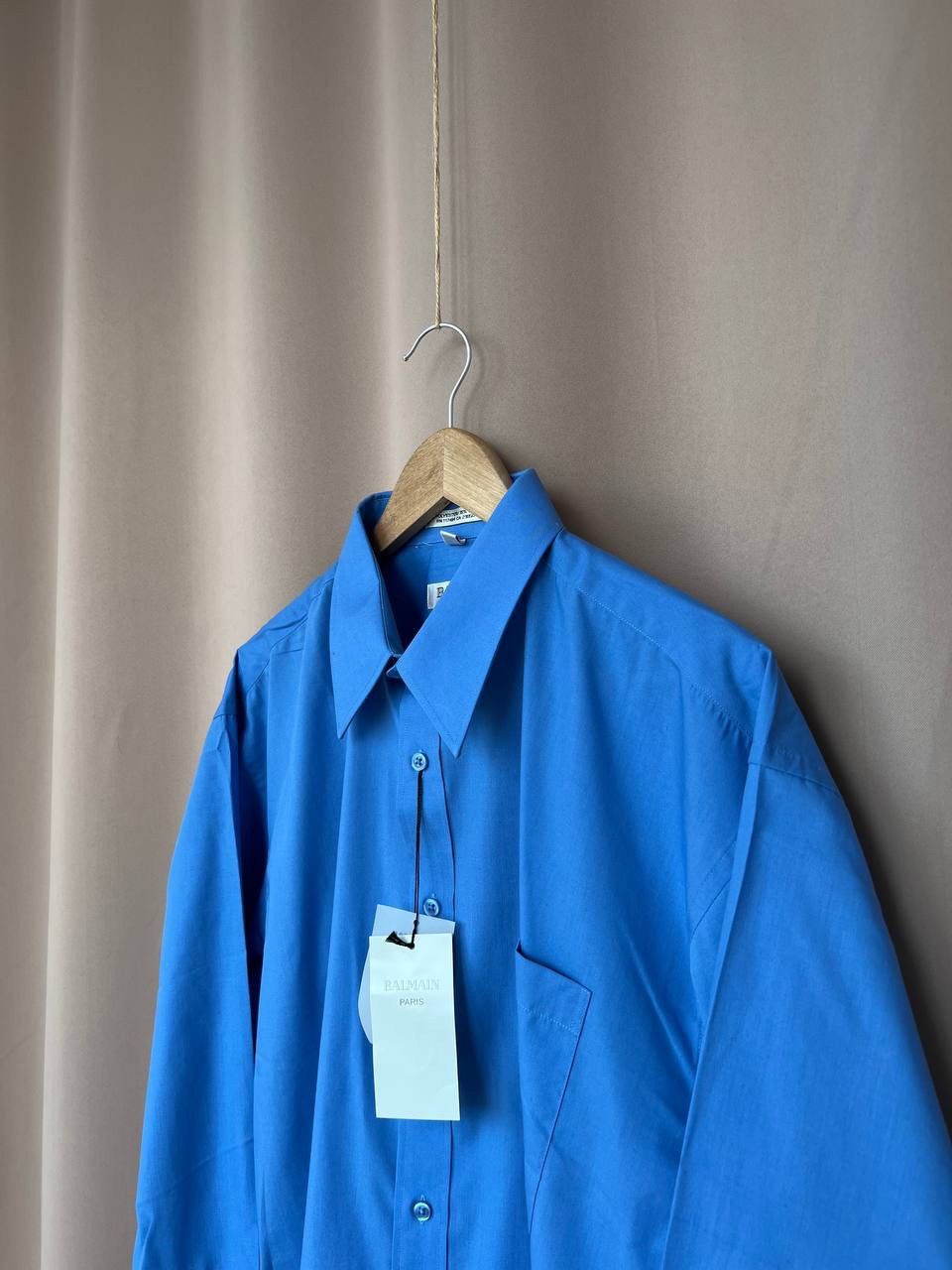 Balmain Balmain Paris Button Down Shirt Mens Size L New With Tags Size US L / EU 52-54 / 3 - 4 Thumbnail