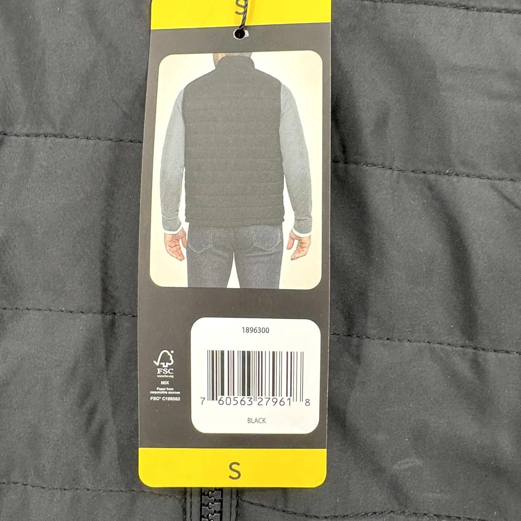 Banana Republic Banana Republic Vest Mens Small Black Quilted Full Zip Puffer Lined Travel Camp Size US S / EU 44-46 / 1 - 6 Thumbnail