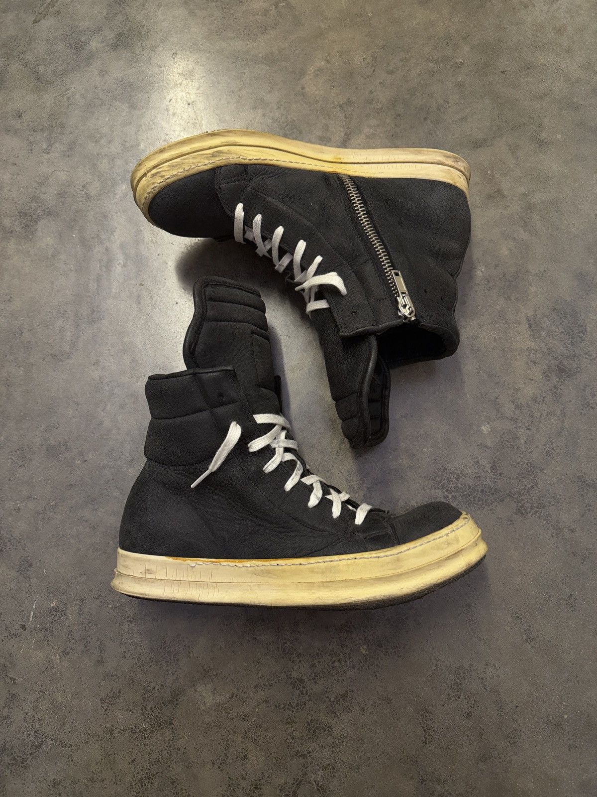 Rick Owens Rick Owens SS07 ‘Drake’ Minimalist Dunks Size US 9 / EU 42 - 2 Thumbnail