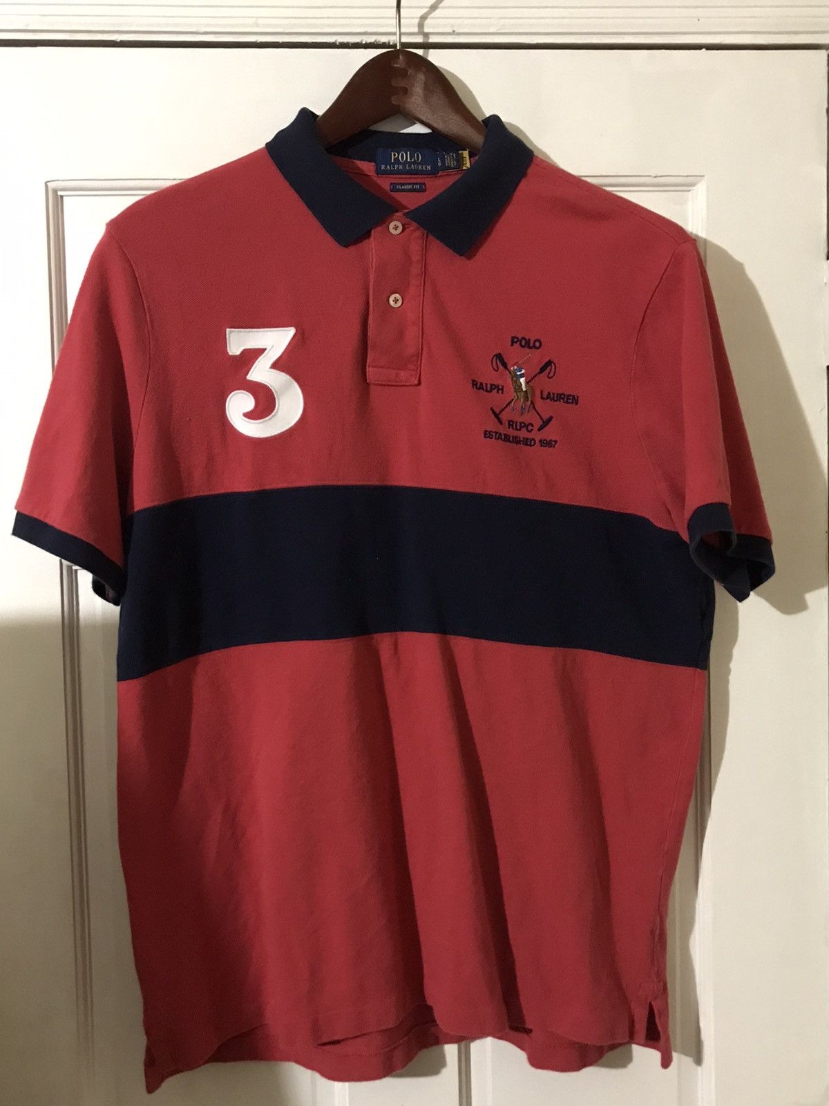 Polo Ralph Lauren Polo Ralph Lauren RLPC Big Pony #3 Size XXL Classic Fit Size US L / EU 52-54 / 3 - 2 Thumbnail