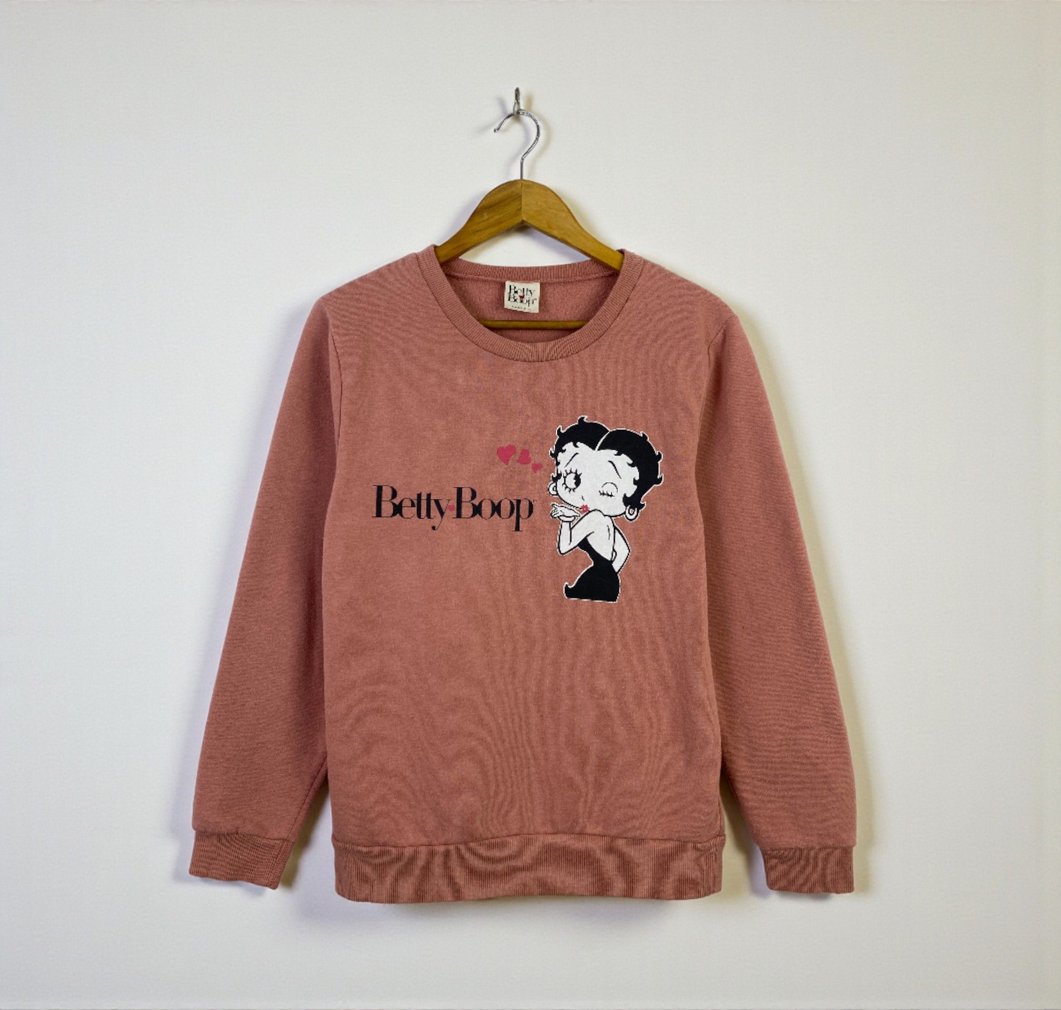 Betty Boop Wording Sweatshirt SH0347