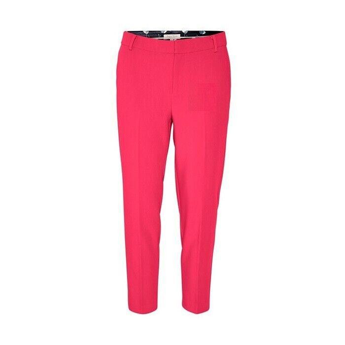 Part Two EU38 US8 Red Clea Pants Mid Rise Crop Trousers