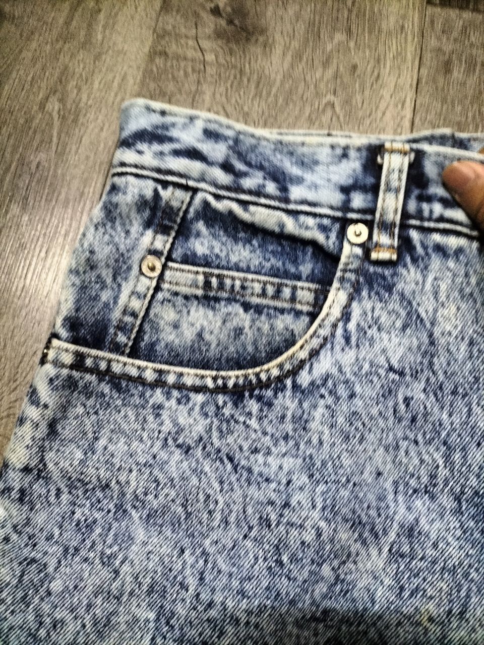If Six Was Nine × Japanese Brand × Le Grande Bleu (L.G.B.) Rare BLUE WAY acid wash jeans Japanese brand Size US 29 - 11 Thumbnail