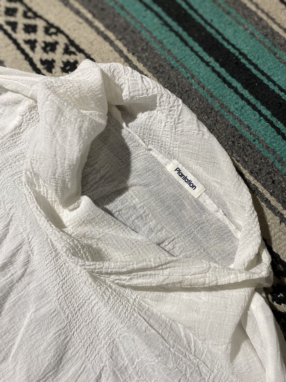 Issey Miyake Plantation true white wrinkle blouse Size M / US 6-8 / IT 42-44 - 3 Thumbnail