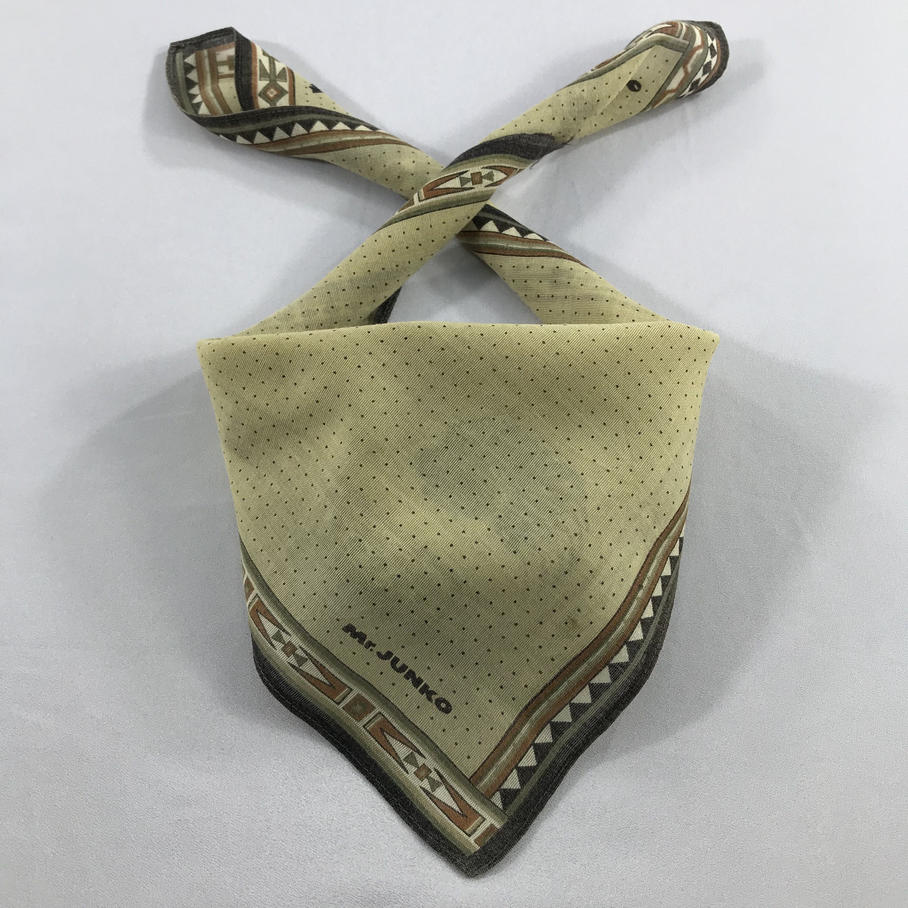 Mr. Junko Mr. Junko Bandana / Handkerchief / Neckerchief - S2142 Size ONE SIZE - 4 Thumbnail