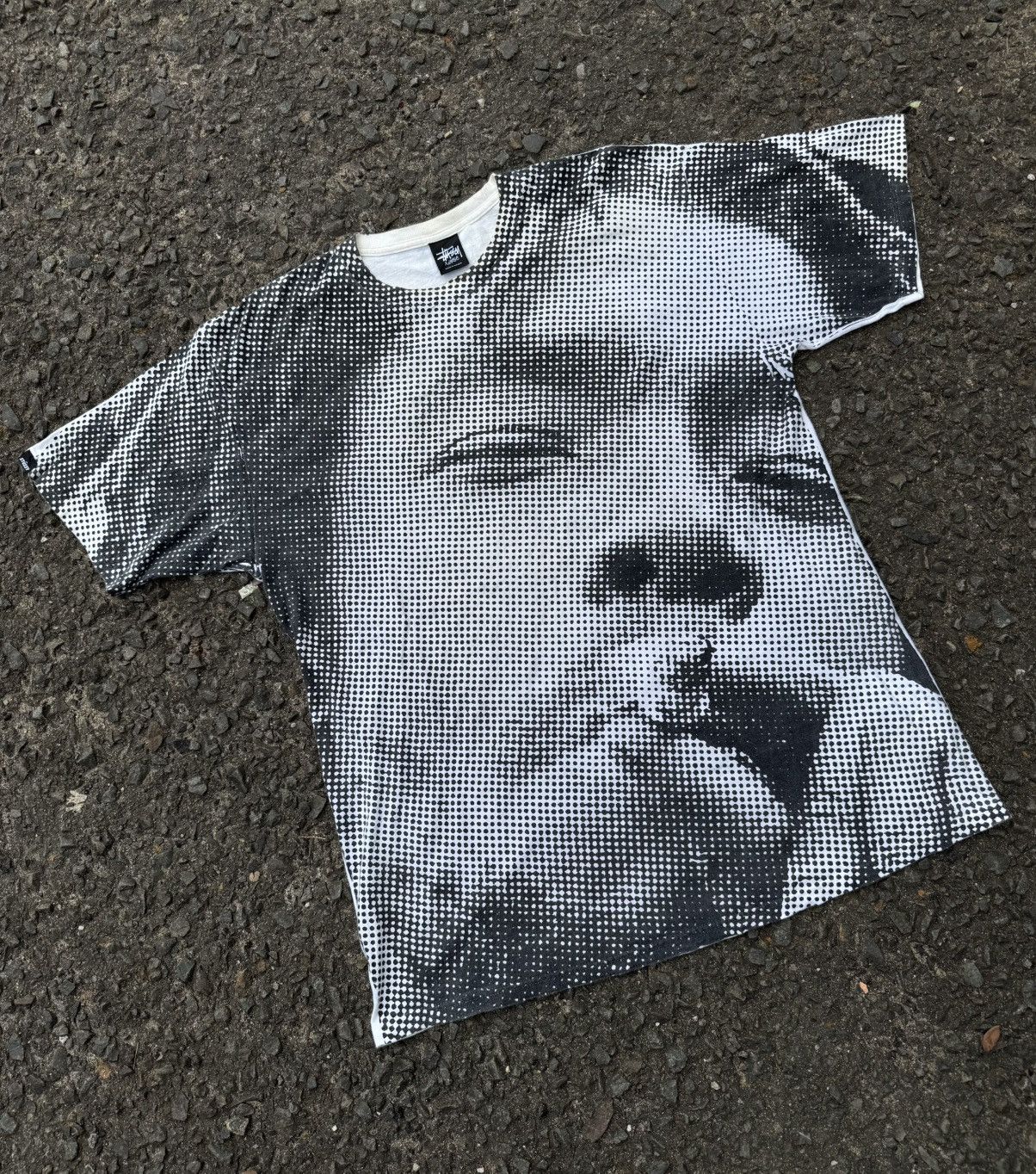 Stussy Stussy Peter Tosh Smoke Big Print Tshirt Size US XL / EU 56 / 4 - 2 Thumbnail