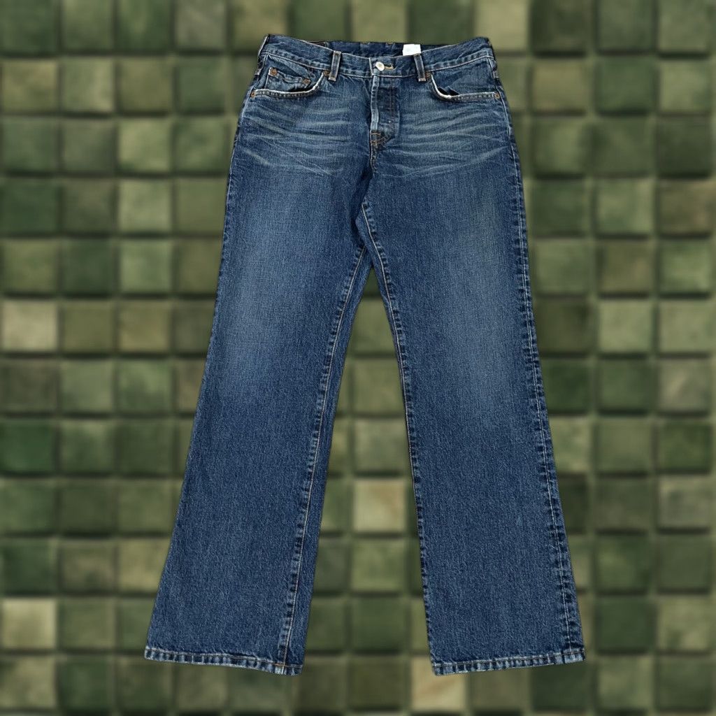 VINTAGE Lucky Brand Jeans Womens Blue Denim Straight Button Fly