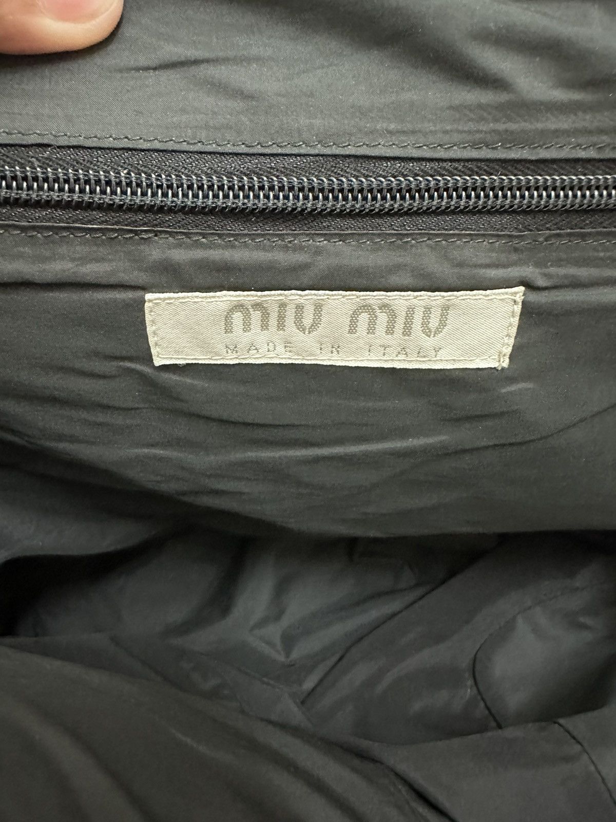 Miu Miu × Prada RARE ‼️ SS1999 Miu Miu Crossbody Backpack Size ONE SIZE - 11 Thumbnail