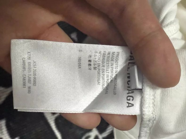 Balenciaga Balenciaga Solid color letter double B small Logo printed Size US S / EU 44-46 / 1 - 4 Thumbnail