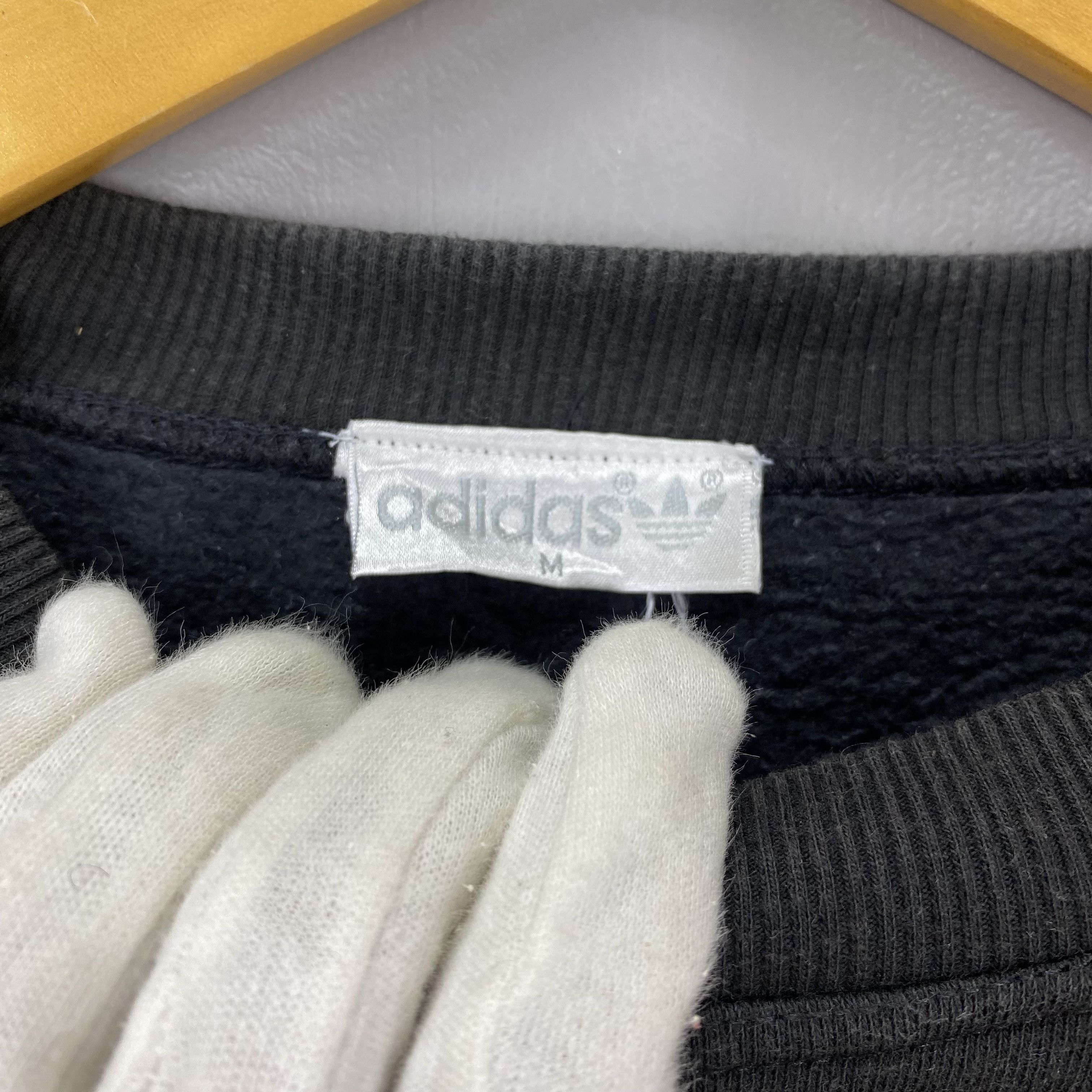 Adidas Vintage ADIDAS TRIFOIL Crew Neck Sweatshirt #1886/09 Size US M / EU 48-50 / 2 - 4 Thumbnail