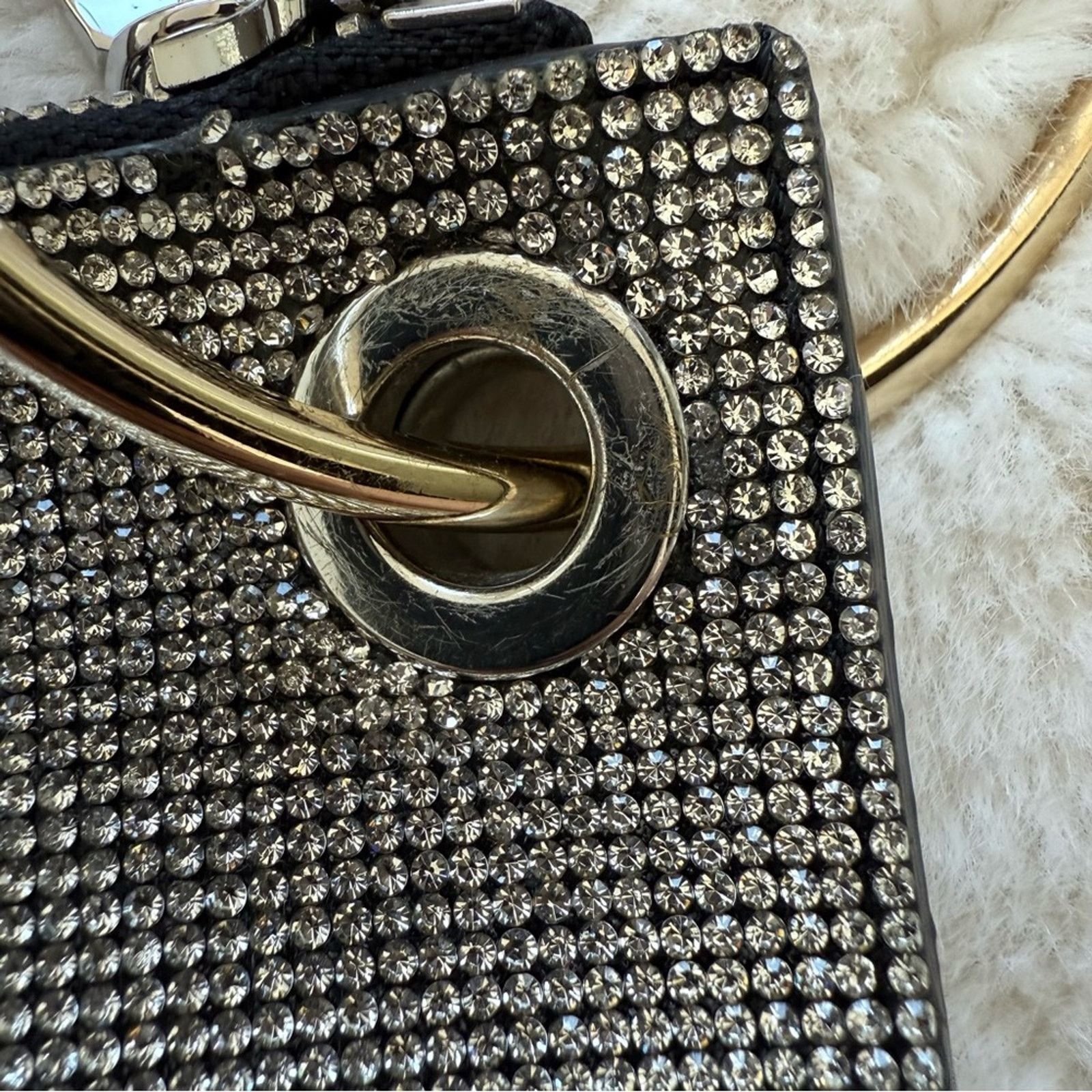 Ermanno Scervino Ermanno Scervino women clutch with crystals Authentic 1300$ Size ONE SIZE - 5 Thumbnail