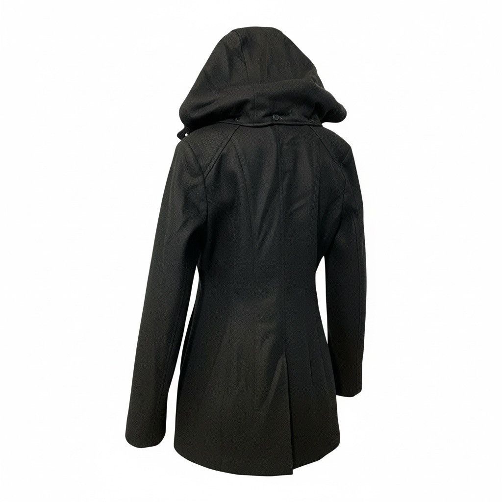 Michael Kors Hooded Trench Coat (item#d100) Size XL / US 12-14 / IT 48-50 - 2 Thumbnail