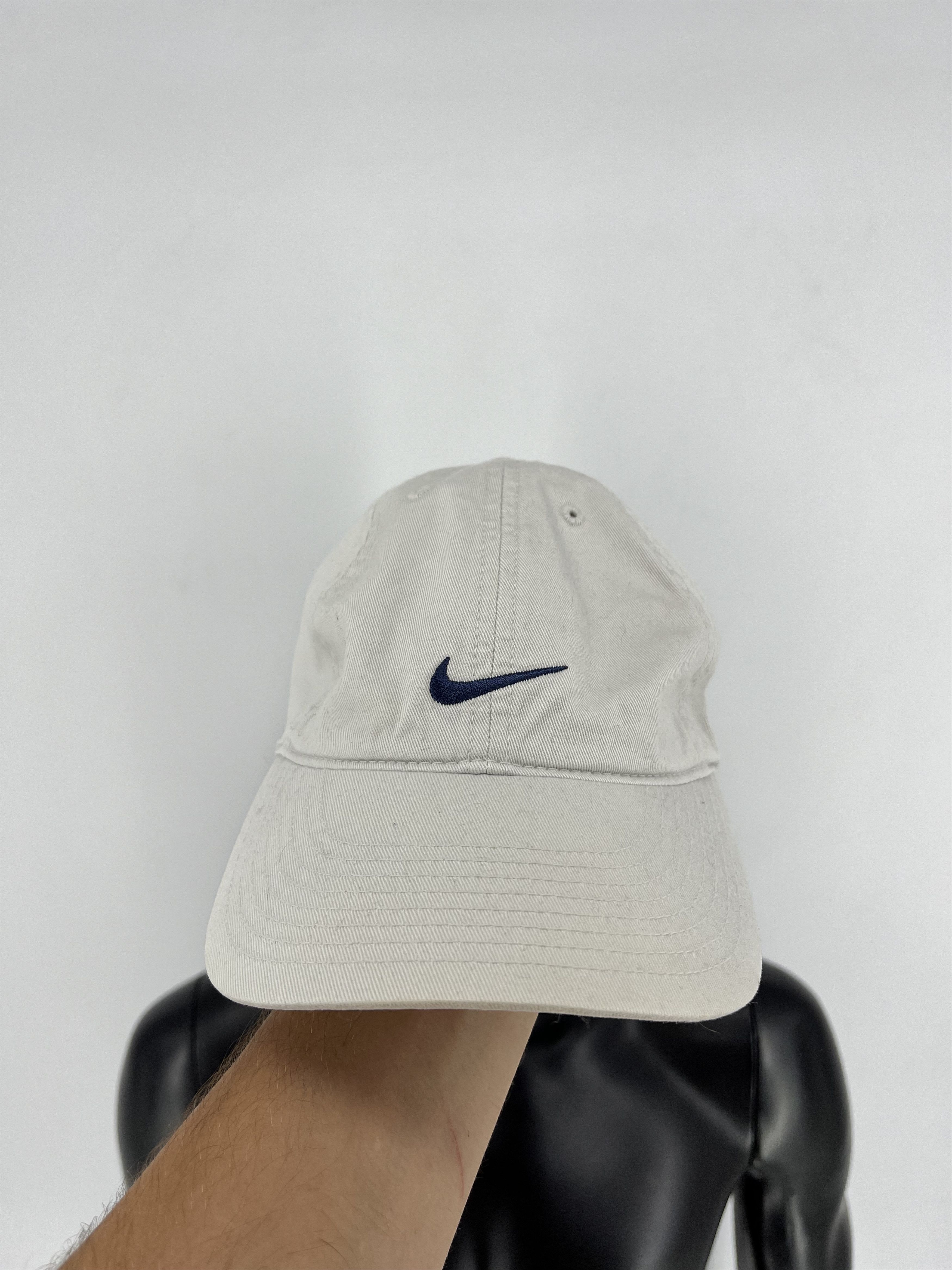 Nike × Vintage Nike 90s Vintage Hat Cap Swoosh Streetwear Hype Size ONE SIZE - 2 Thumbnail