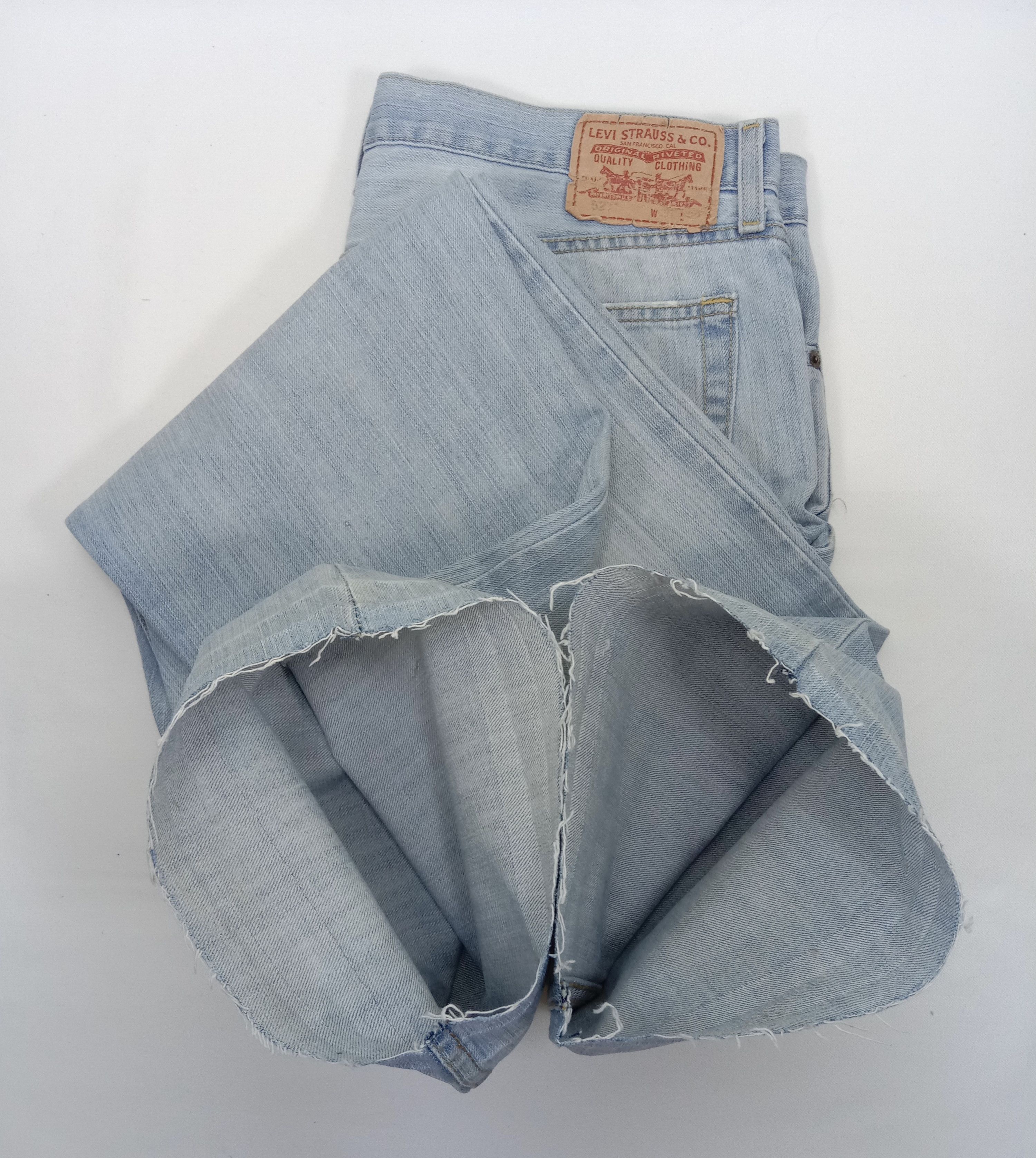 Levi's Vintage Levi's 527 Flare Jeans Light Wash Denim Size US 36 / EU 52 - 15 Thumbnail