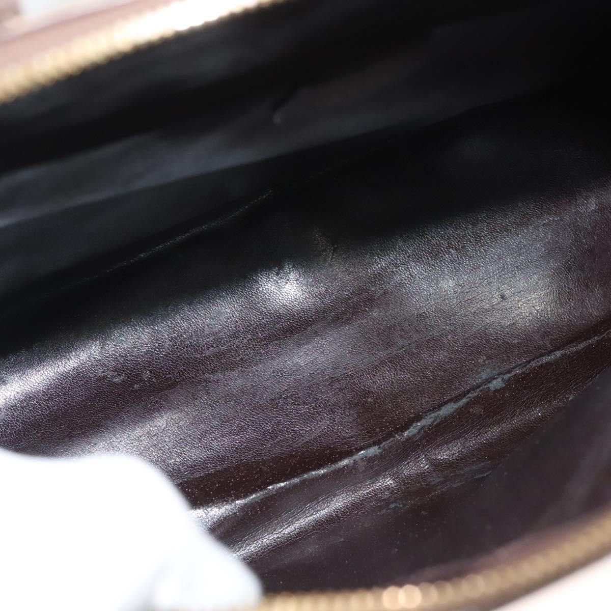 Gucci GUCCI Hand Bag Leather Brown Gold 000 1998 000 1998 Size ONE SIZE - 16 Thumbnail