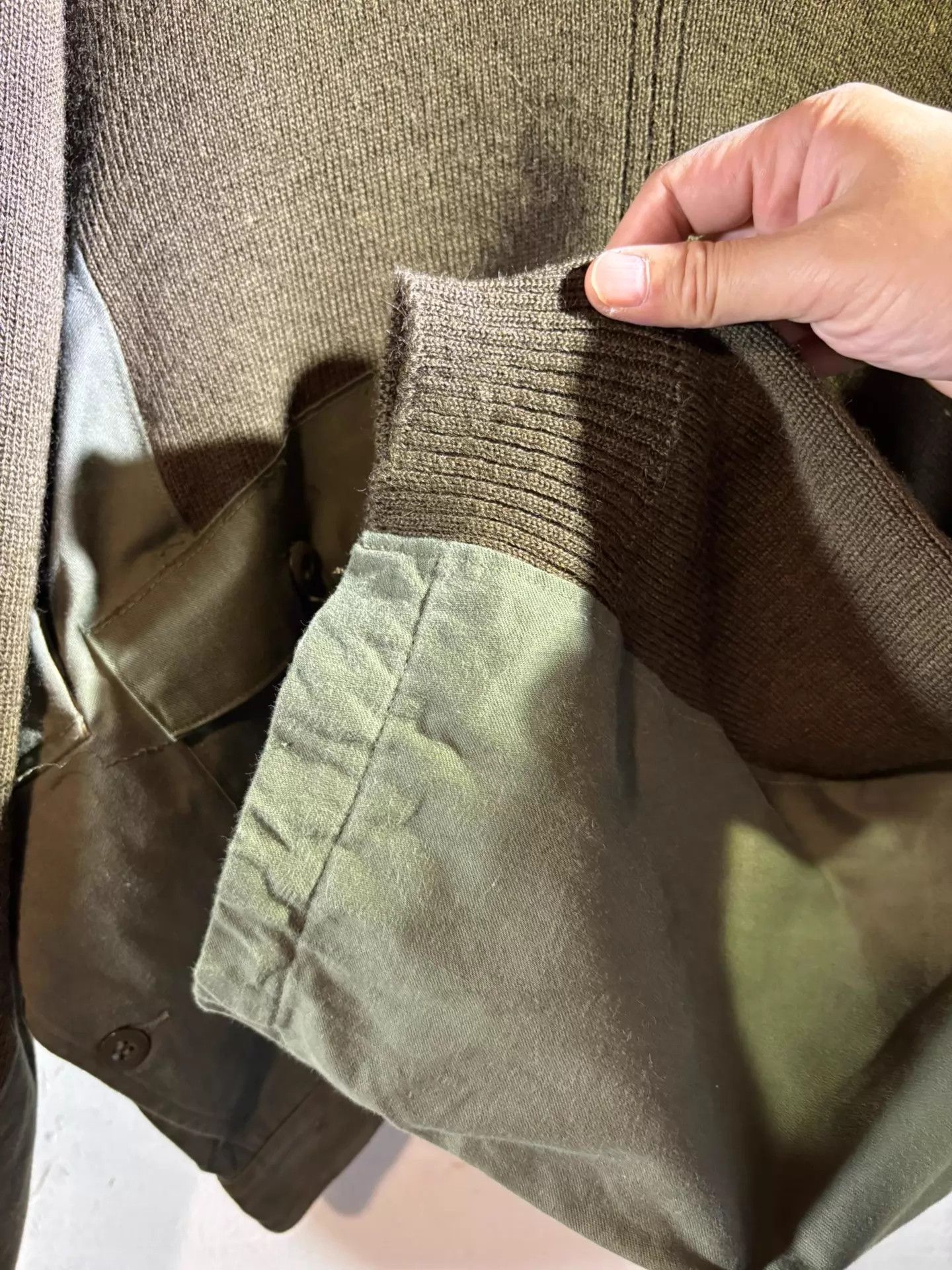 Other BONUM Oversize M65 Pants Remake Batwing Knit Size ONE SIZE - 4 Thumbnail