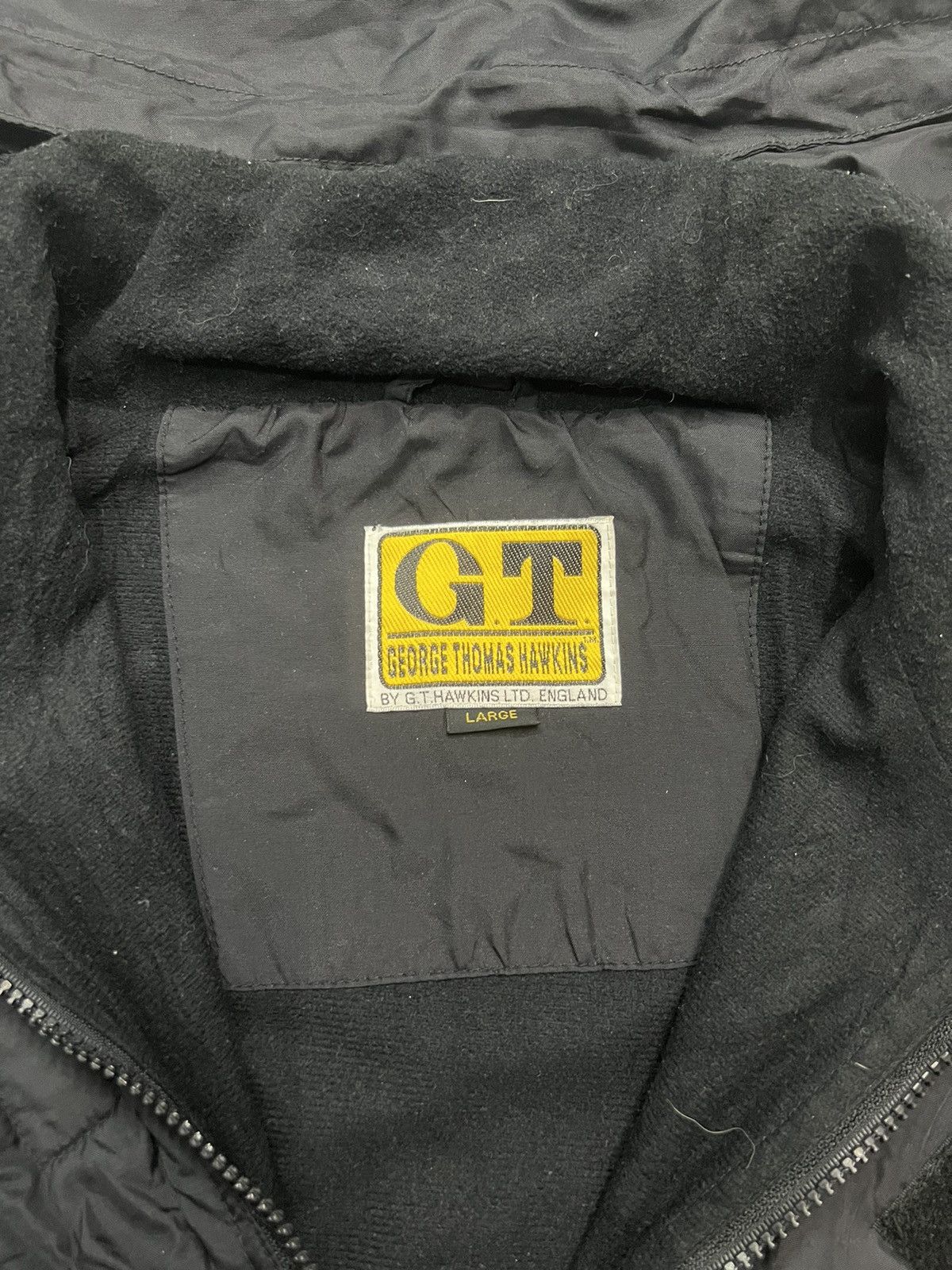 Japanese Brand GEORGE THOMAS HAWKINS HALF ZIPPER JACKET Size US L / EU 52-54 / 3 - 6 Thumbnail