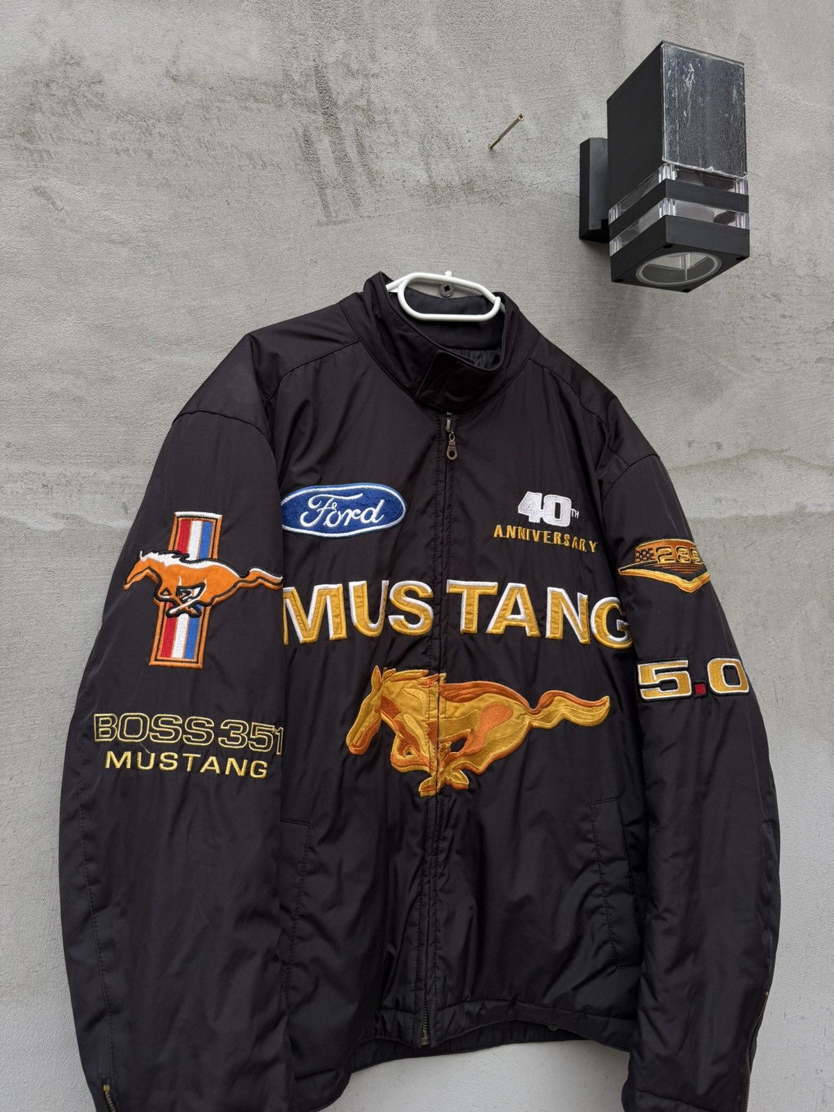 JH Design ARCHIVAL! 🏇Ford Mustang 40TH Anniversary Limited Jacket Size US L / EU 52-54 / 3 - 5 Thumbnail