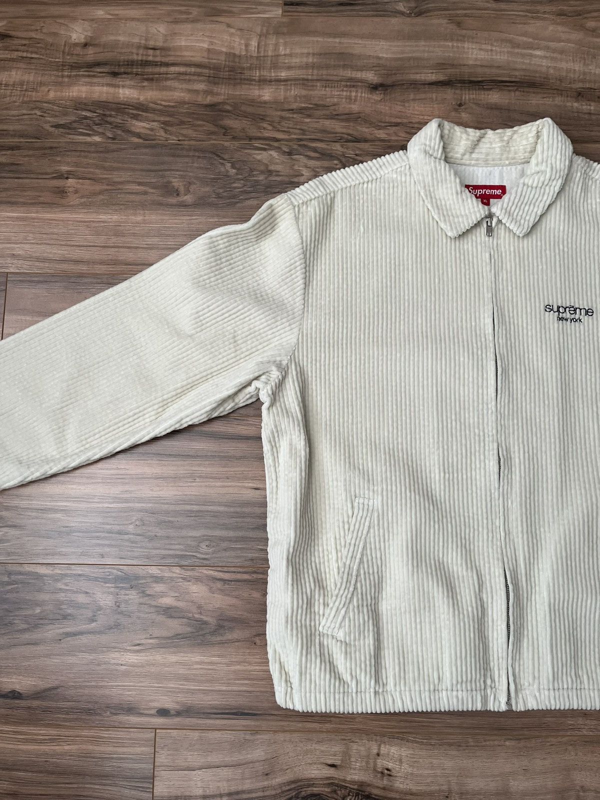 Supreme Supreme Wide Wale Corduroy Zip Jacket Size US XL / EU 56 / 4 - 11 Thumbnail