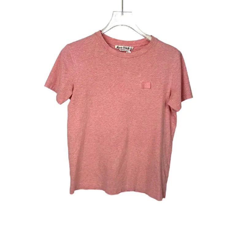 Acne Studios Acne Studios Pink Cotton T-shirt for Women Size XXS / US 00 / IT 34 - 1 Thumbnail