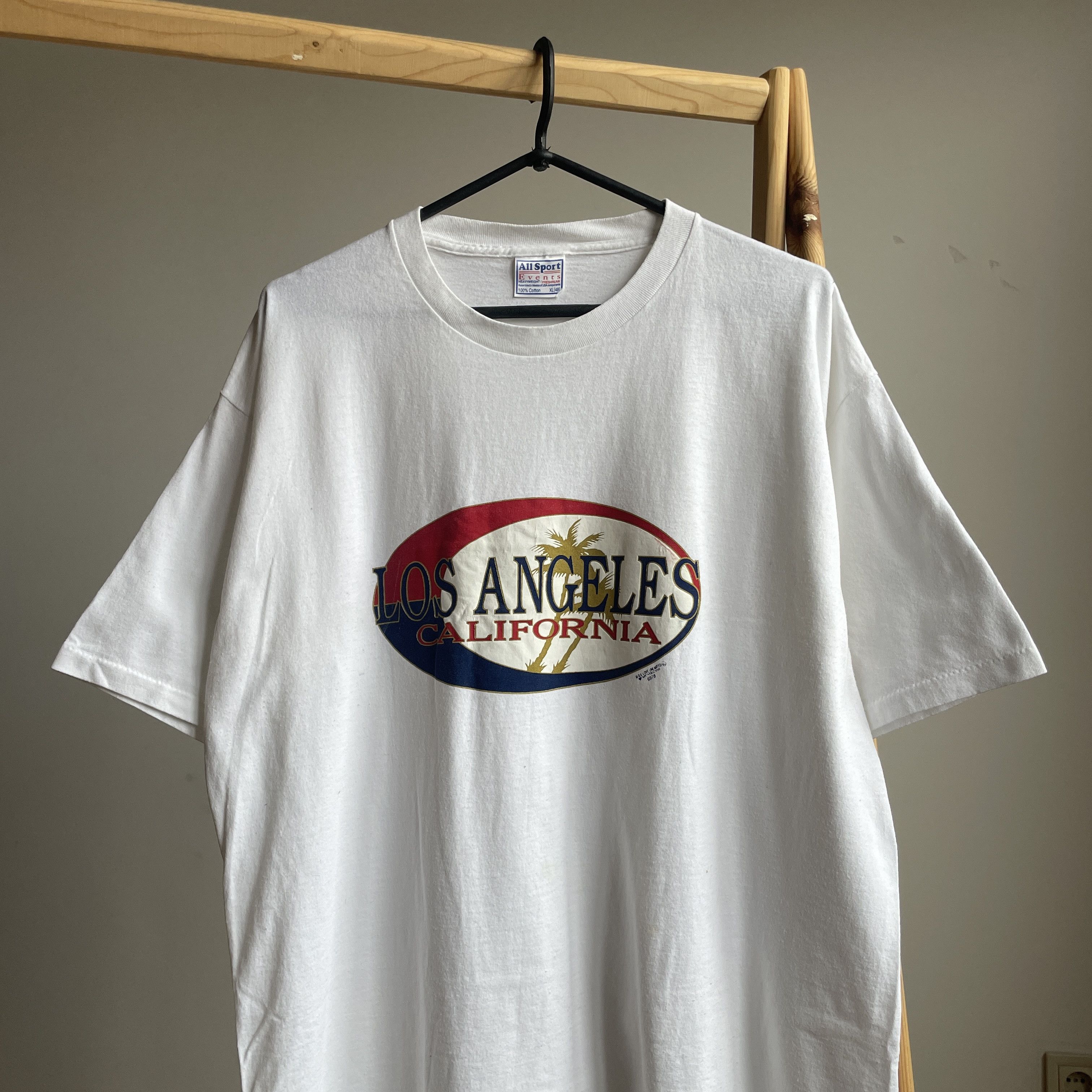 Vintage Los Angeles California Vintage 90s T-Shirt Size XL Size US XL / EU 56 / 4 - 3 Thumbnail