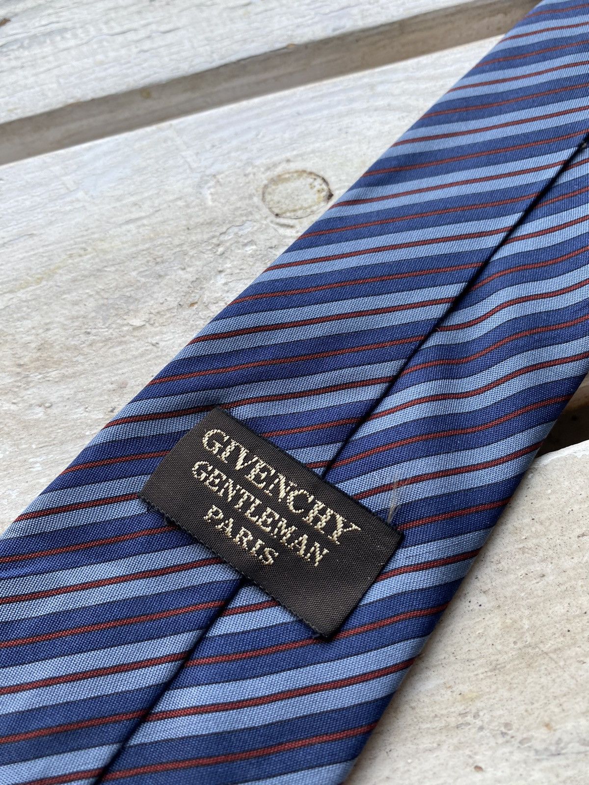 Designer × Givenchy × Vintage GIVENCHY PARIS SILK VINTAGE TIE Size ONE SIZE - 3 Thumbnail