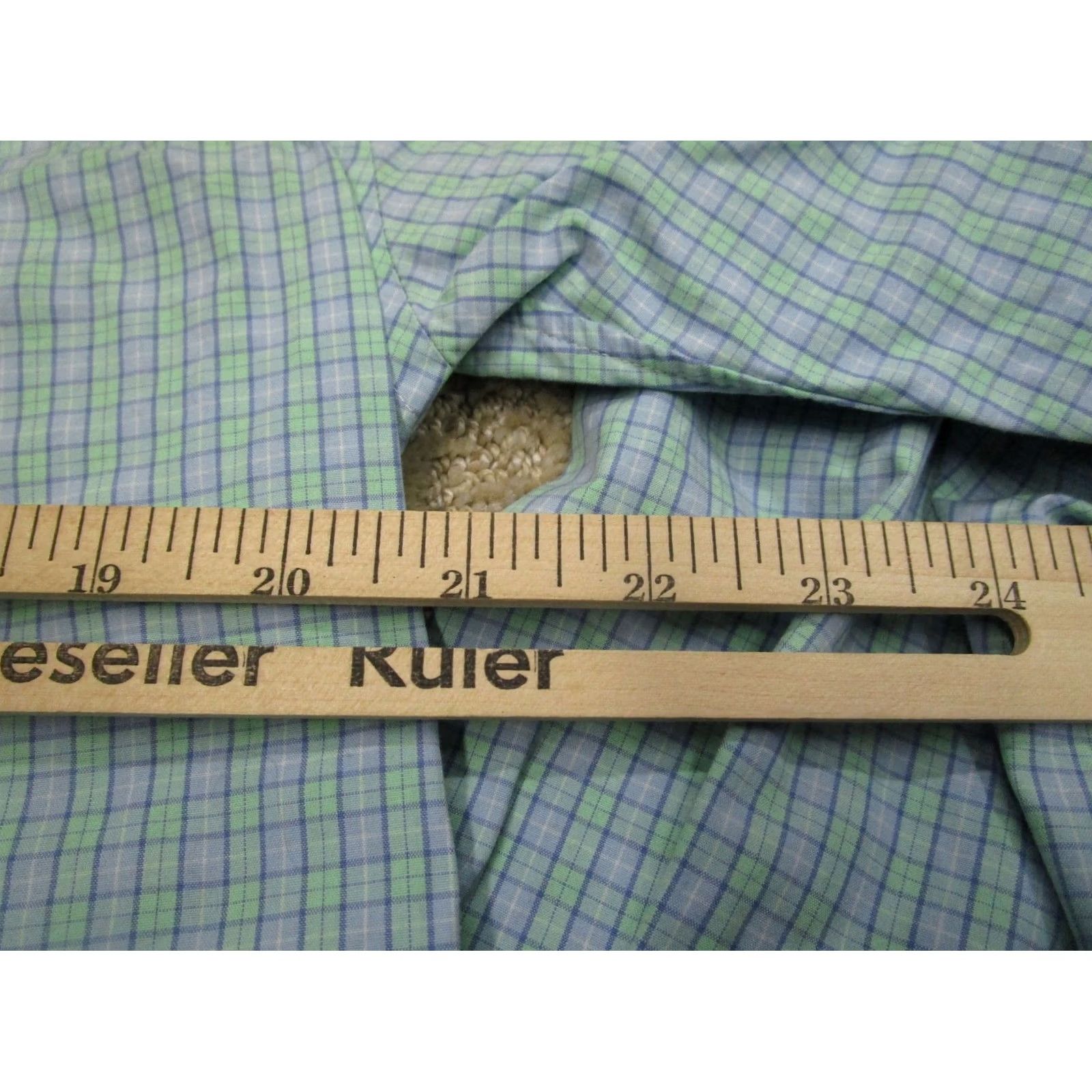 Vineyard Vines Vineyard Vines Shirt Men Medium Blue Aqua Plaid Tucker Long Sleeve Button Down Size US M / EU 48-50 / 2 - 6 Thumbnail