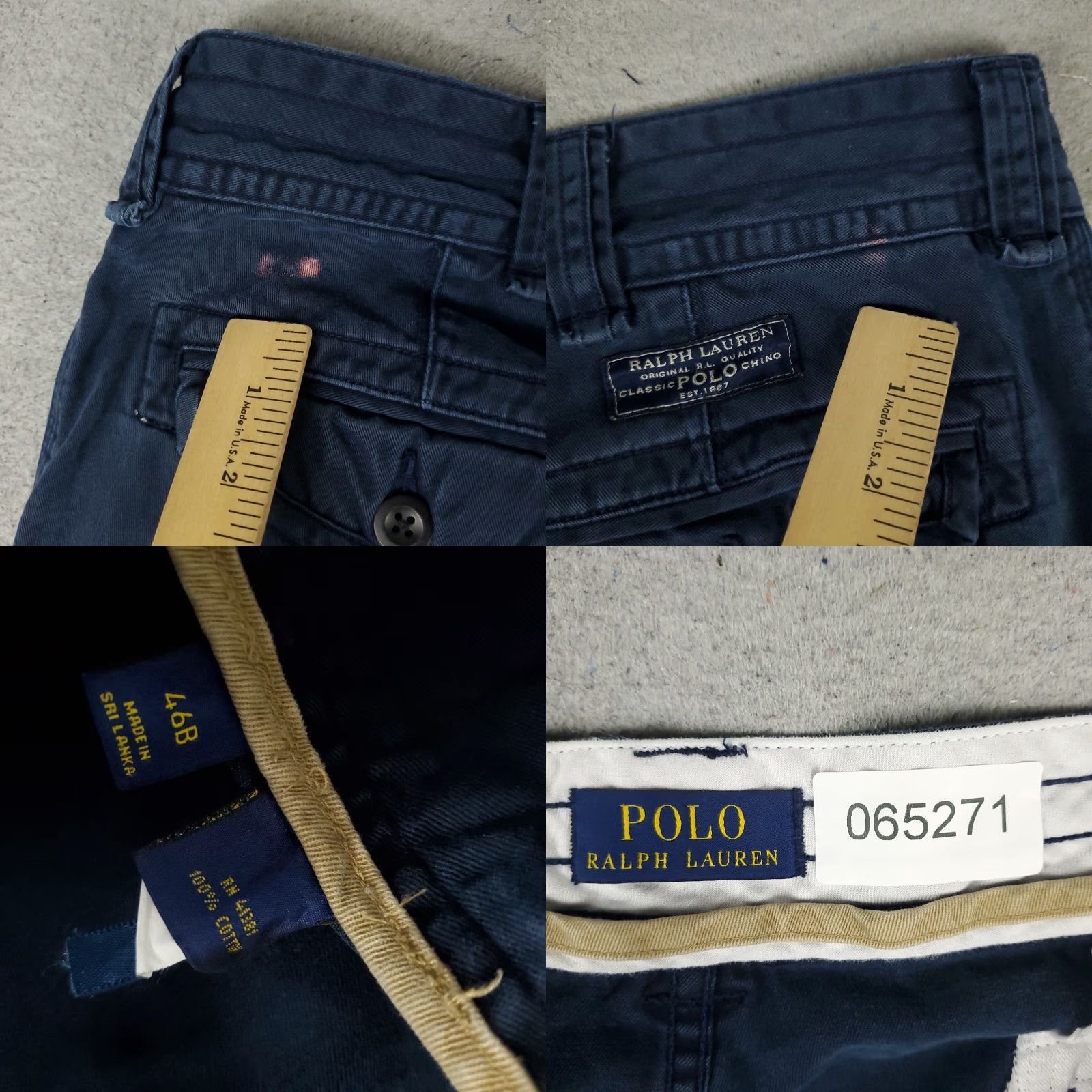 Ralph Lauren Ralph Lauren Cargo Shorts Mens Size 46 Blue Cargo Size US 30 / EU 46 - 8 Thumbnail