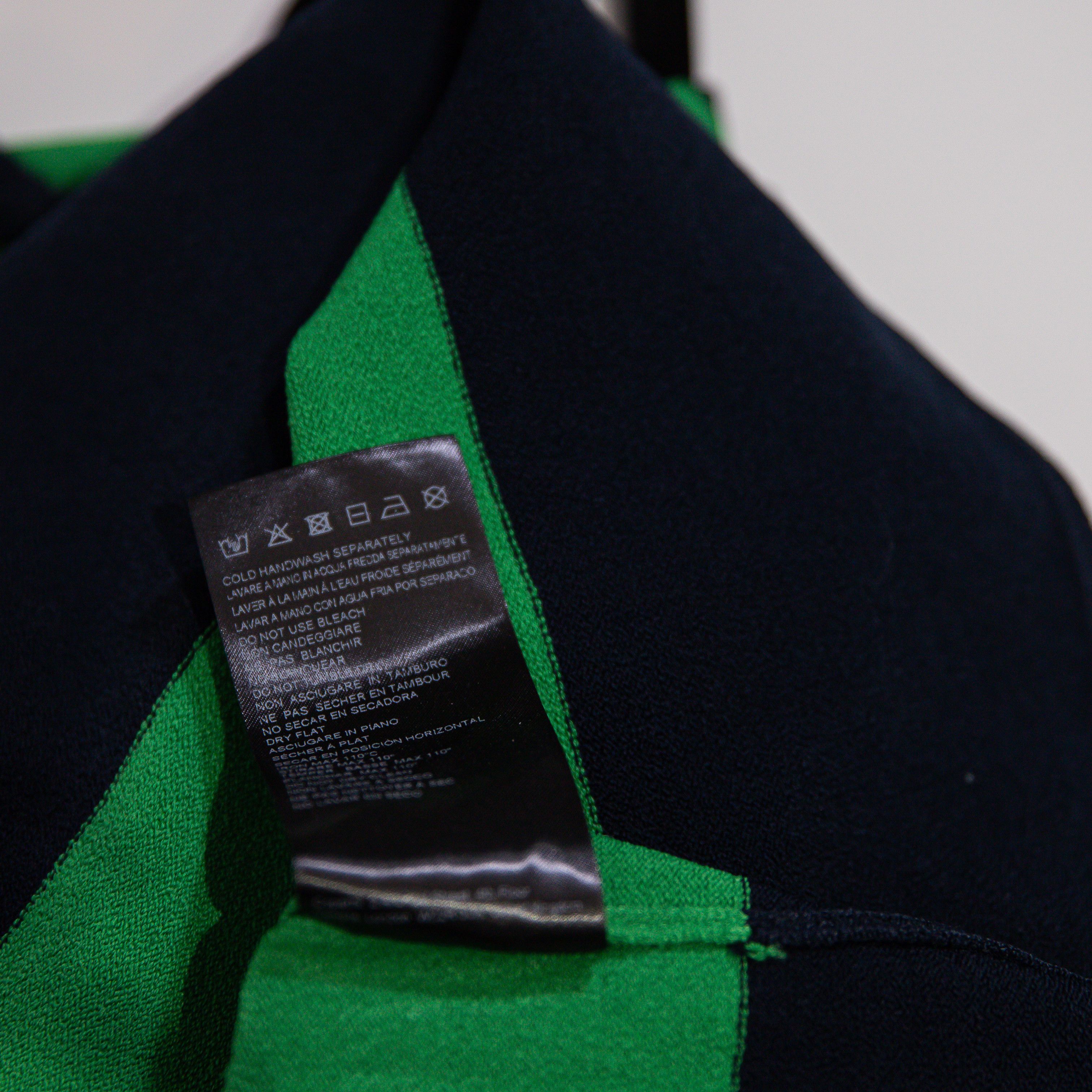 Coperni NEW Coperni Green Navy Blue Striped Size S / US 4 / IT 40 - 4 Thumbnail