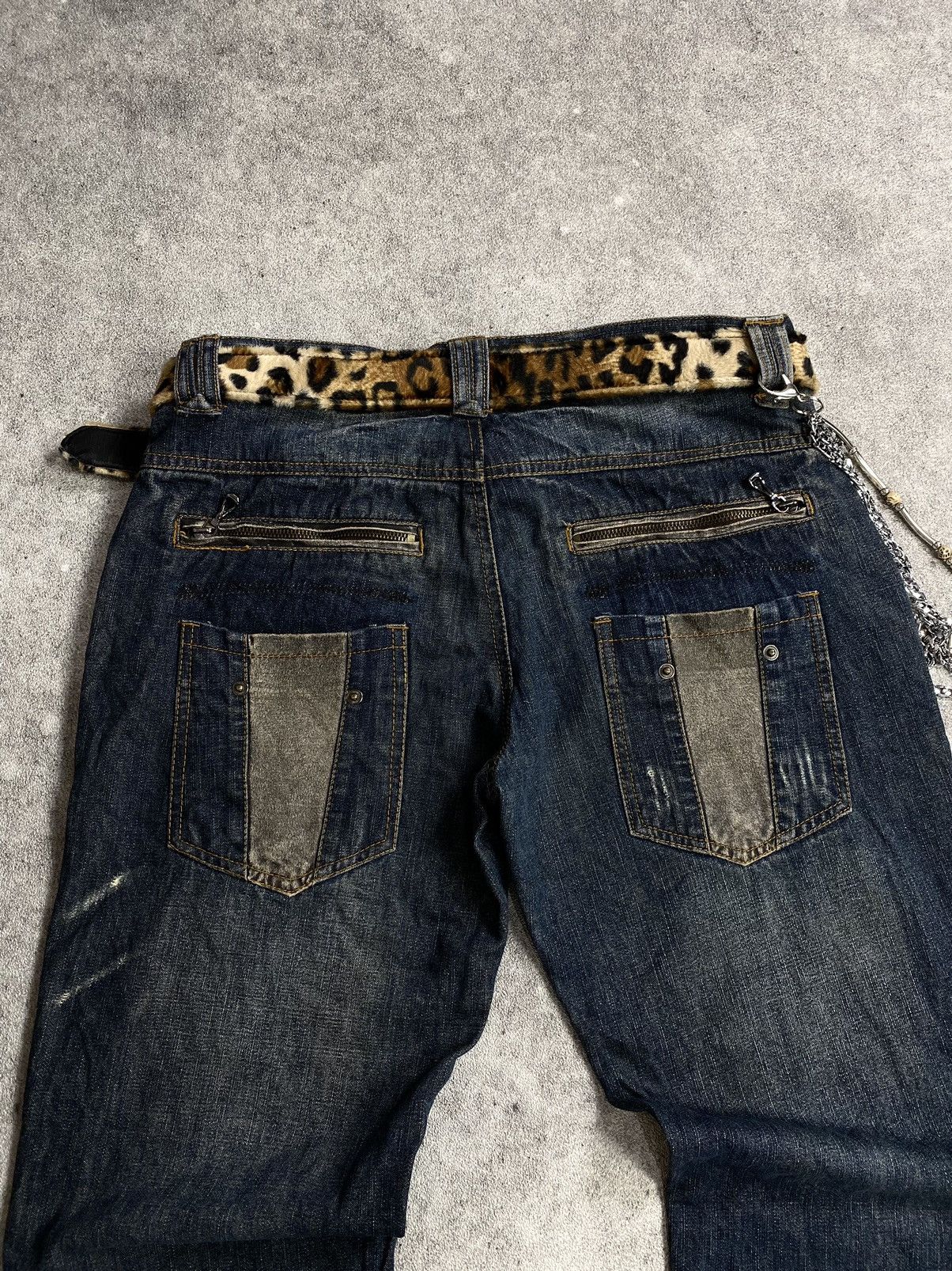 If Six Was Nine × Japanese Brand × Le Grande Bleu (L.G.B.) In The Attic Invisible Pocket Strom Washed pant Size US 33 - 7 Thumbnail
