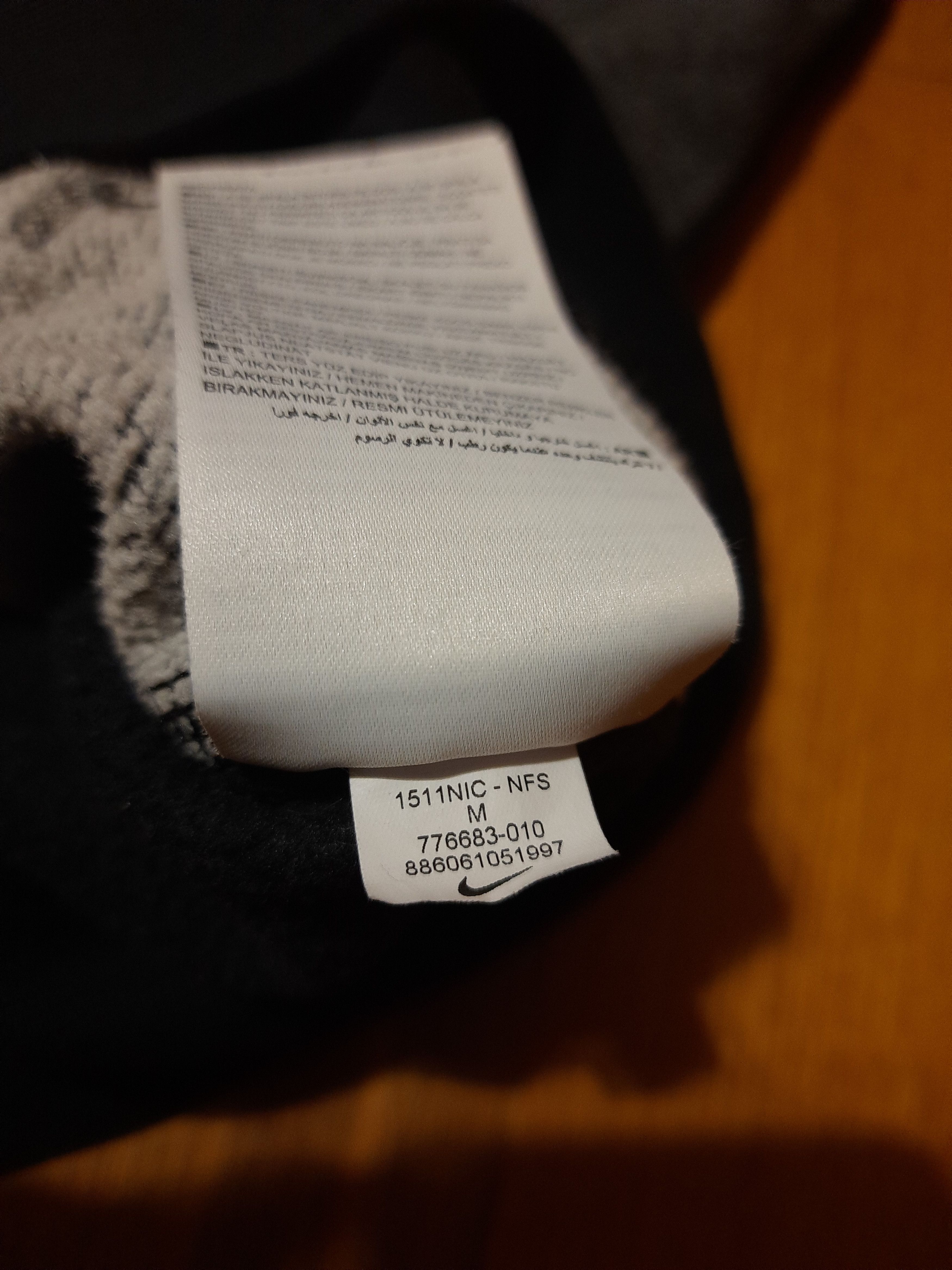 Nike × Vintage Nike Vintage Big Logo Hoodie Size US M / EU 48-50 / 2 - 2 Thumbnail