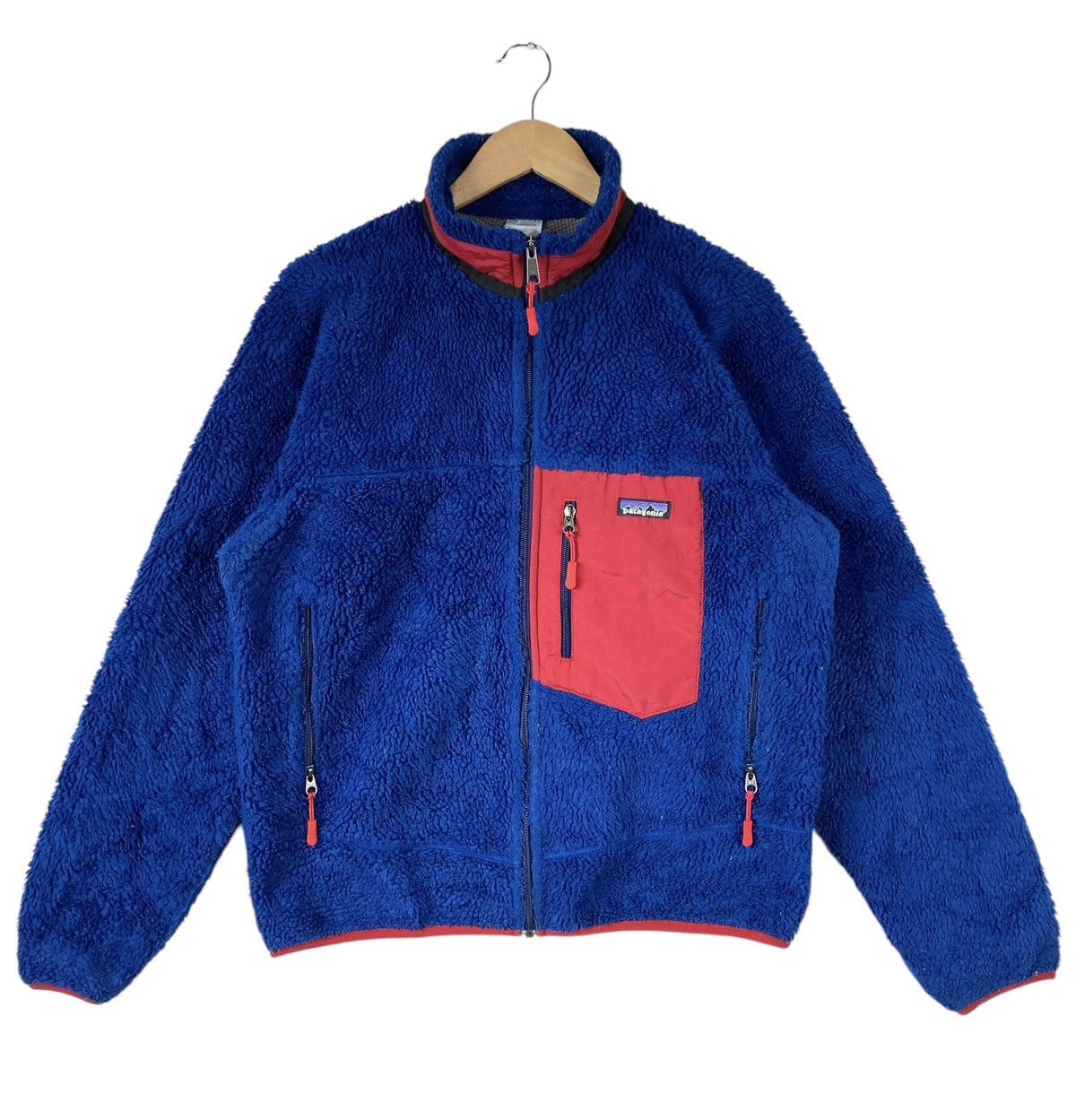 Patagonia × Vintage Vintage Patagonia Classic Retro X Deep Pile Sherpa Fleece Size US M / EU 48-50 / 2 - 2 Thumbnail