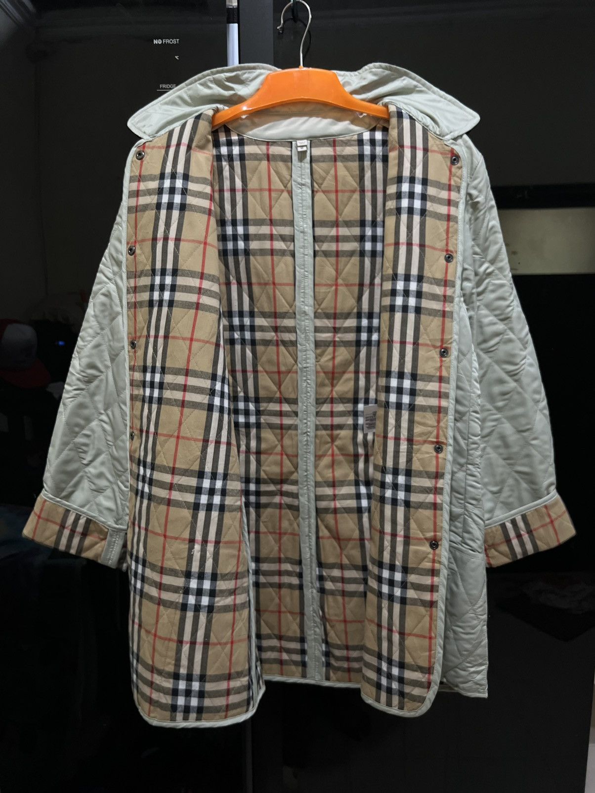 Burberry Burberry Quilted Jacket Coat Blazer Nova Check Lined Sage M Size M / US 6-8 / IT 42-44 - 1 Thumbnail