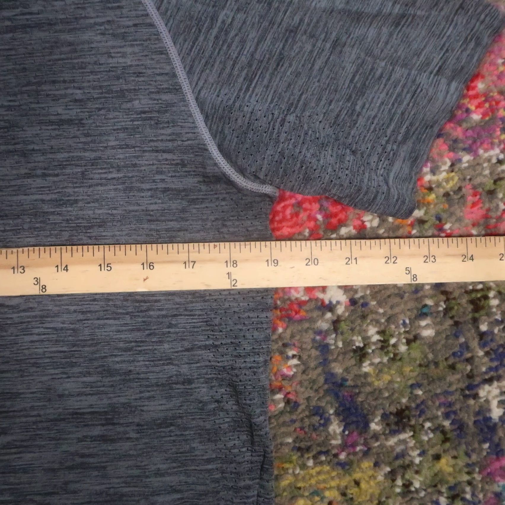 Lululemon Lululemon Shirt Mens Medium Gray Performance Crew Vented Sides Size US M / EU 48-50 / 2 - 7 Thumbnail
