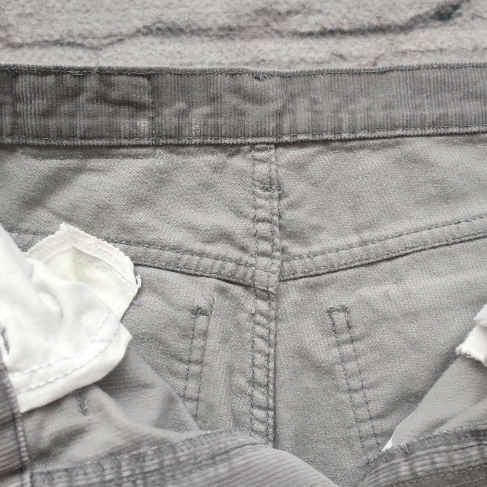 Gap Vintage Gap Pioneer Corduroy Boot Cut Pants Mens 28 Grey Jeans 70s Size US 28 / EU 44 - 4 Thumbnail