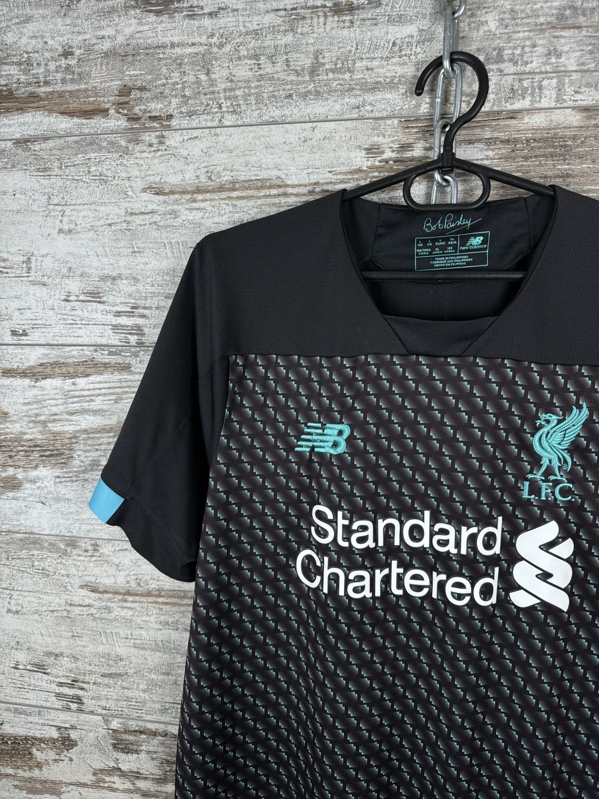 New Balance Mens Vintage New Balance Liverpool FC T-shirt soccer jersey Size US L / EU 52-54 / 3 - 3 Thumbnail