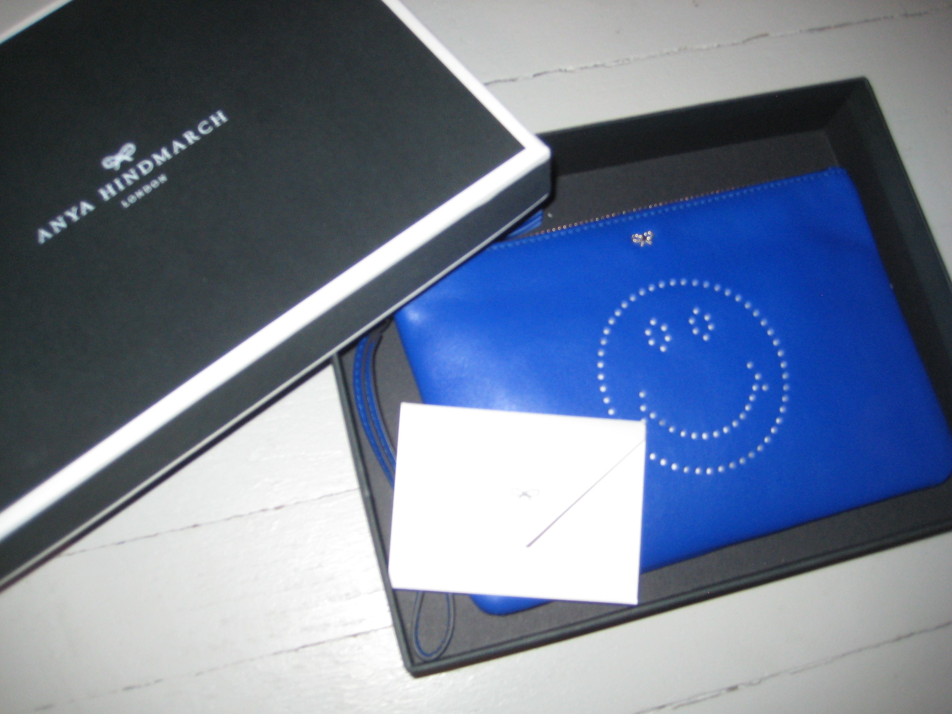 Anya Hindmarch Anya Hindmarch Smiley Leather Pouch Size ONE SIZE - 5 Thumbnail