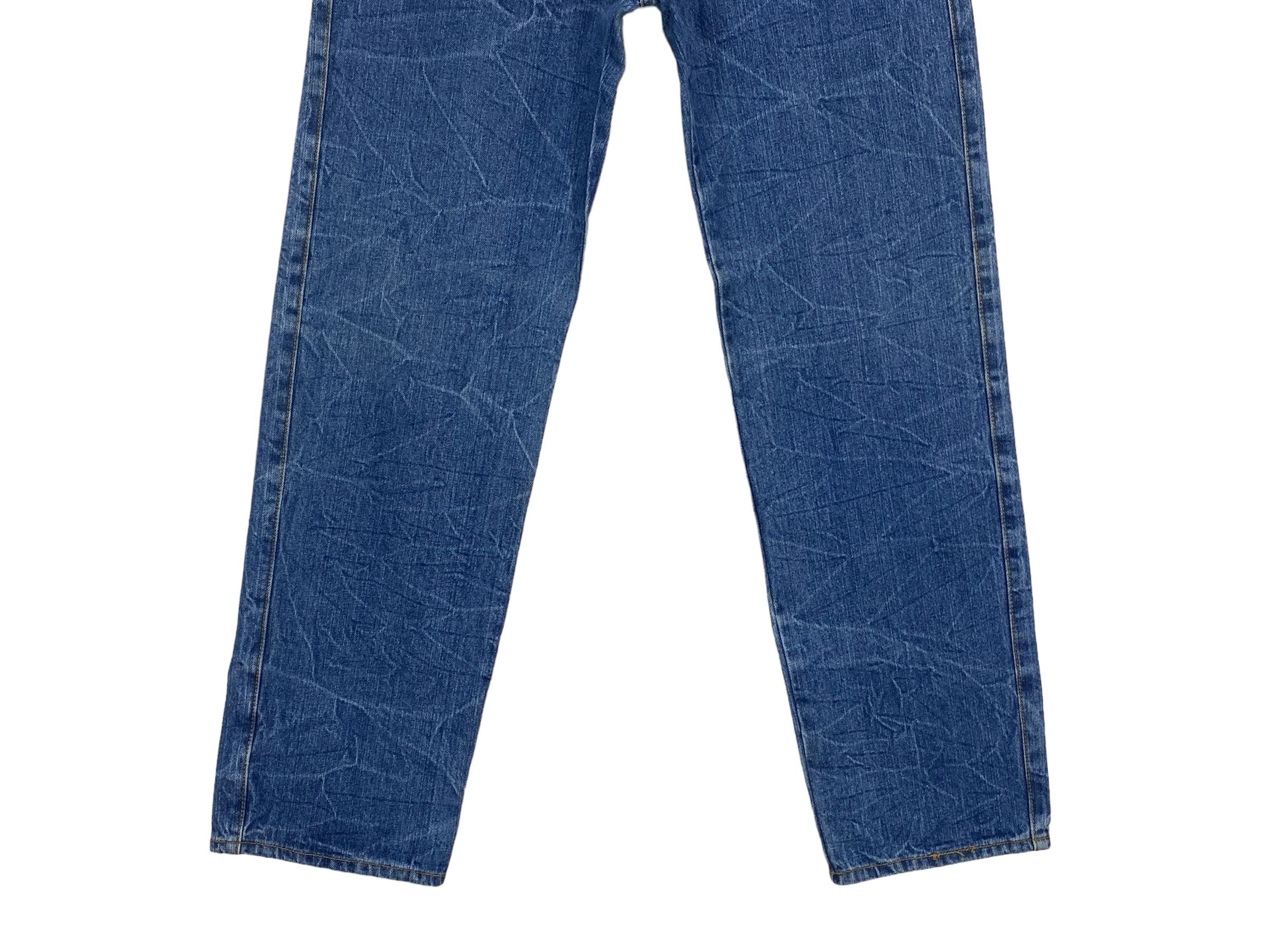 Japanese Brand El John Double Waist Denim Goth Punk Jeans Size US 30 / EU 46 - 4 Thumbnail