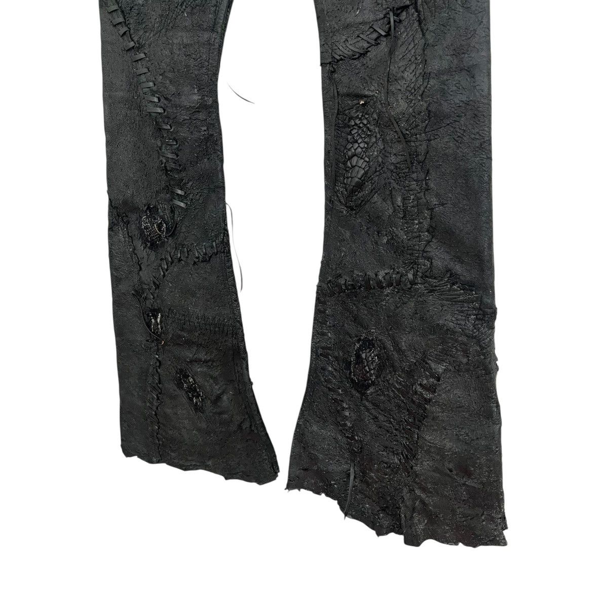 1vfudie multi leather pants