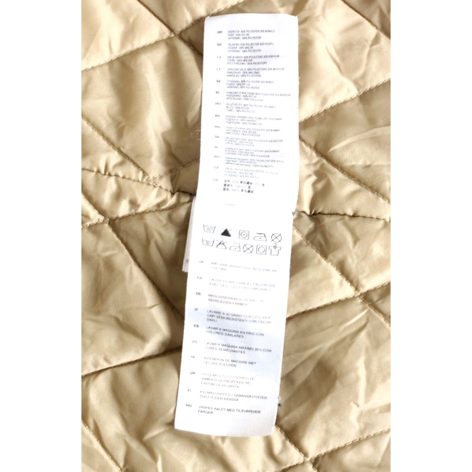 Carhartt VINTAGE Carhartt Hickman Coat Jacket Women XS Hooded Padded MJ5538 Beige Long Sleeve Regular Chest 27" Sleeve 18.5" 18.5" 2010s Size XS / US 0-2 / IT 36-38 - 8 Thumbnail