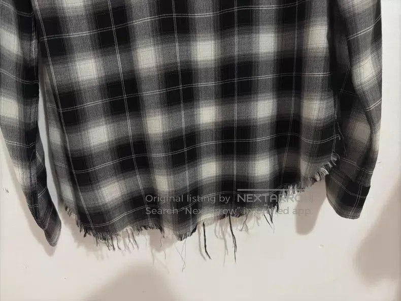 Saint Laurent Paris Saint Laurent Paris Point Collar Black and White and Grey Size US XS / EU 42 / 0 - 6 Thumbnail