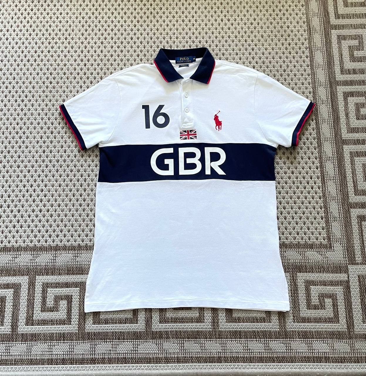 Polo Ralph Lauren Chief Keef UK Vintage Polo Ralph Lauren Polo Shirt Big Pony Size US M / EU 48-50 / 2 - 1 Thumbnail