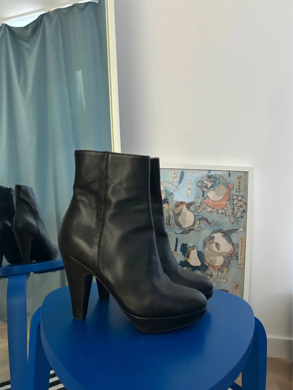 Other L’Autre Chose high-heeled leather ankle boots Size US 7 / IT 37 - 2 Thumbnail