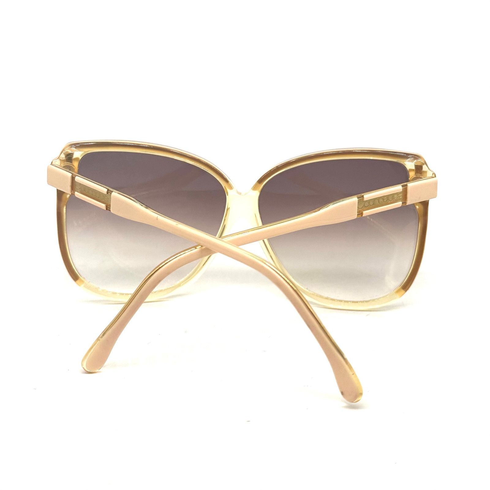 Courreges Courreges 8430 sunglasses cream gold, 1970s made in France Size ONE SIZE - 7 Thumbnail